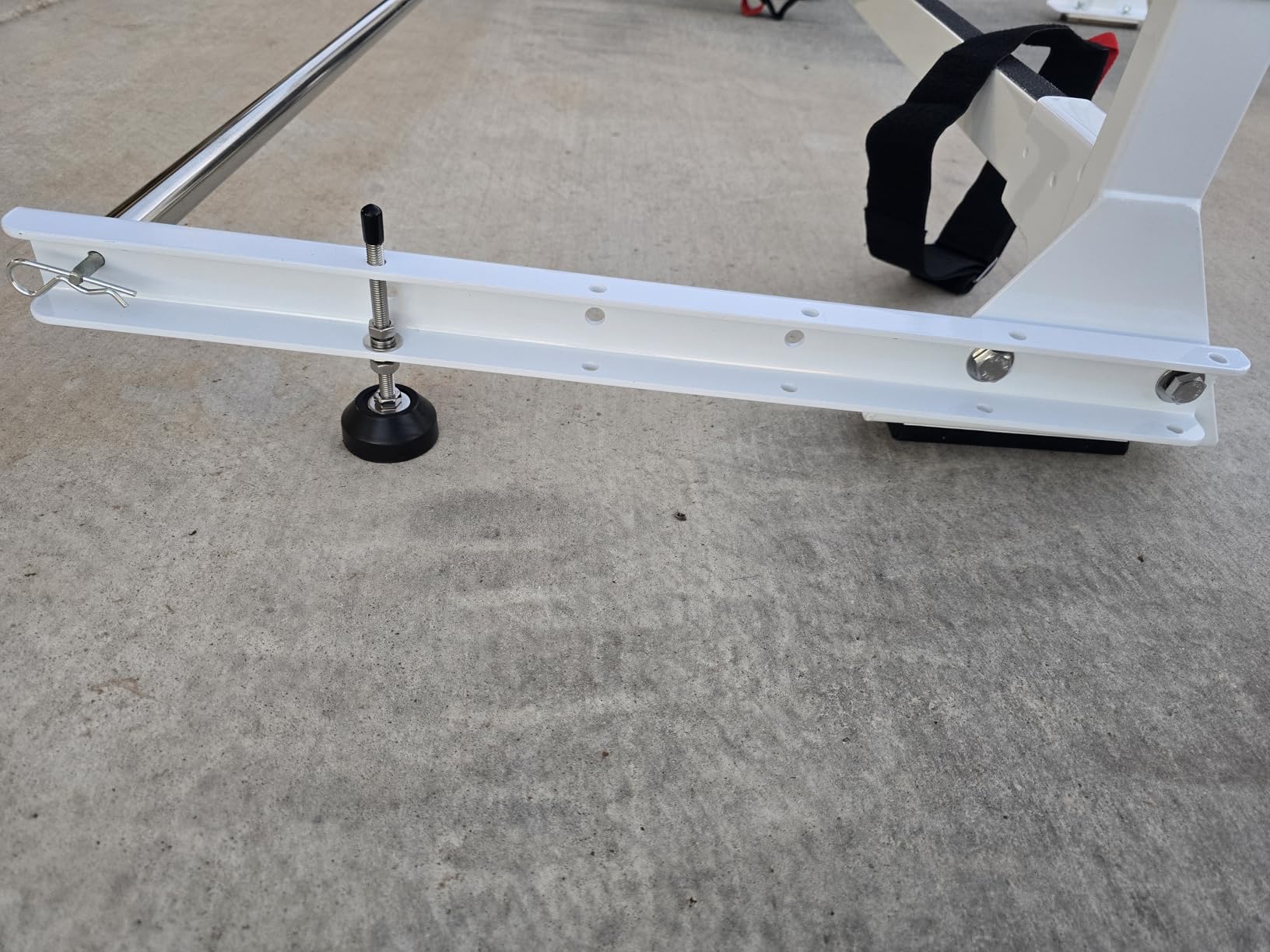 MELIPRON Van Roof Ladder Rack with Rear Roller Fits for 2013-2026 RAM ProMaster, Steel Cargo Van Rack with Anti-Rust Coating, Ideal for Transporting Ladders, Pipes customer photo 2