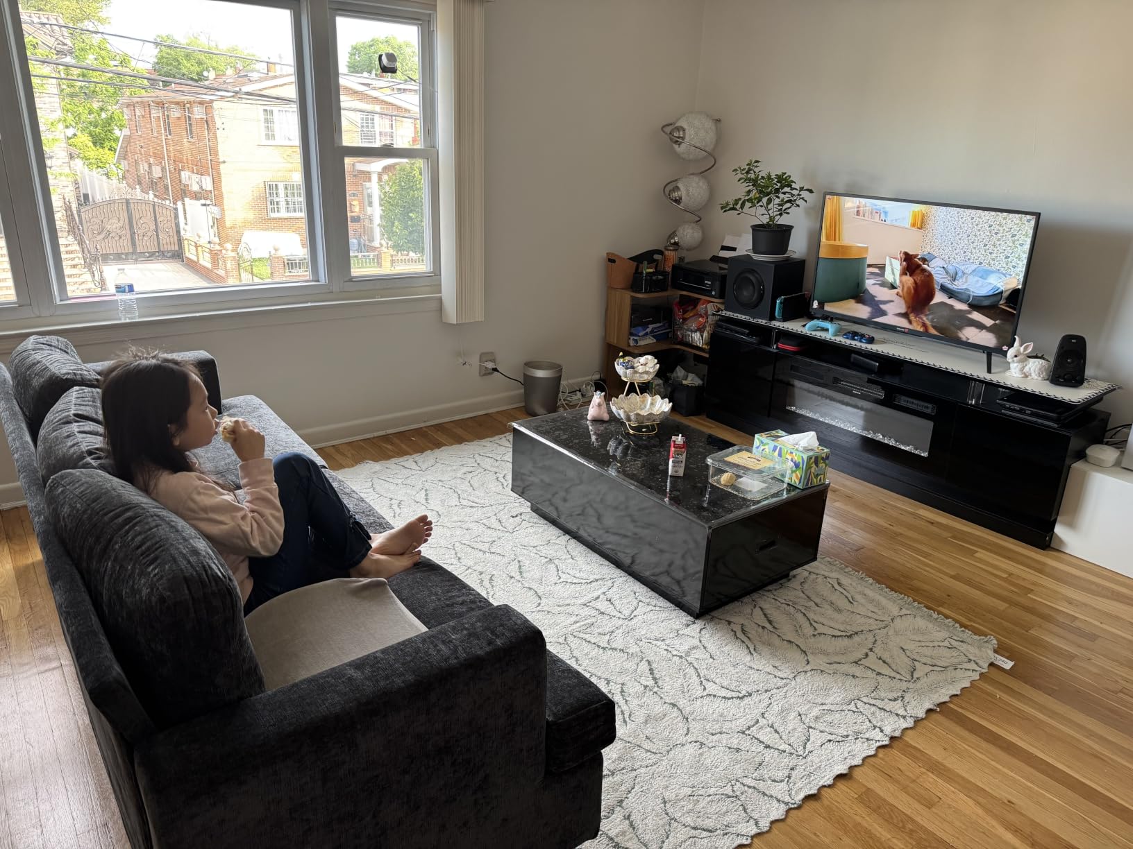 YOUDENOVA Sofa, 2 Piece Set Comfy Couch, 3 Seater & Loveseat Sofa with Deep Seats, Modern Sleeper Couch for Living Room, Beige Chenille customer photo 2