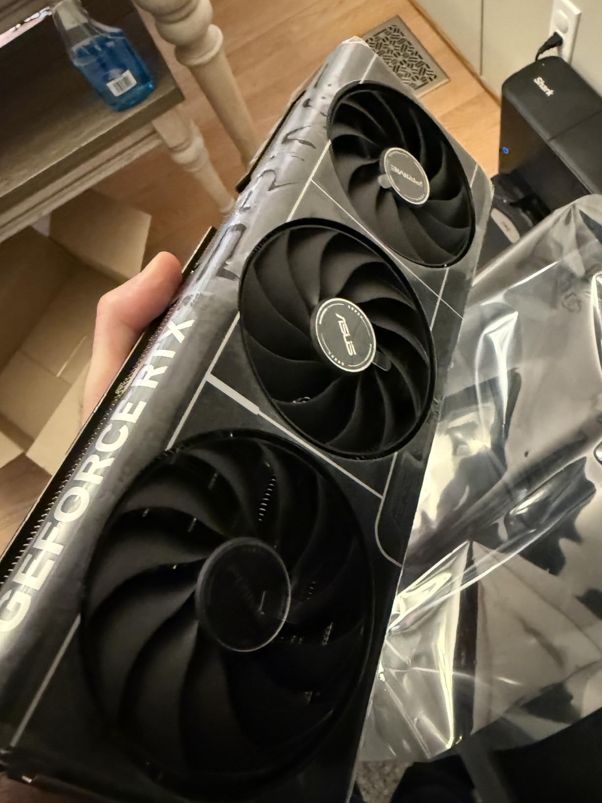 ASUS SFF-Ready Prime GeForce RTX 5080 OC Edition 16GB GDDR7 Graphics Card (PCIe 5.0, HDMI/DP 2.1, 2.5-Slot, Axial-tech Fans, Vapor Chamber, Dual BIOS) customer photo 1