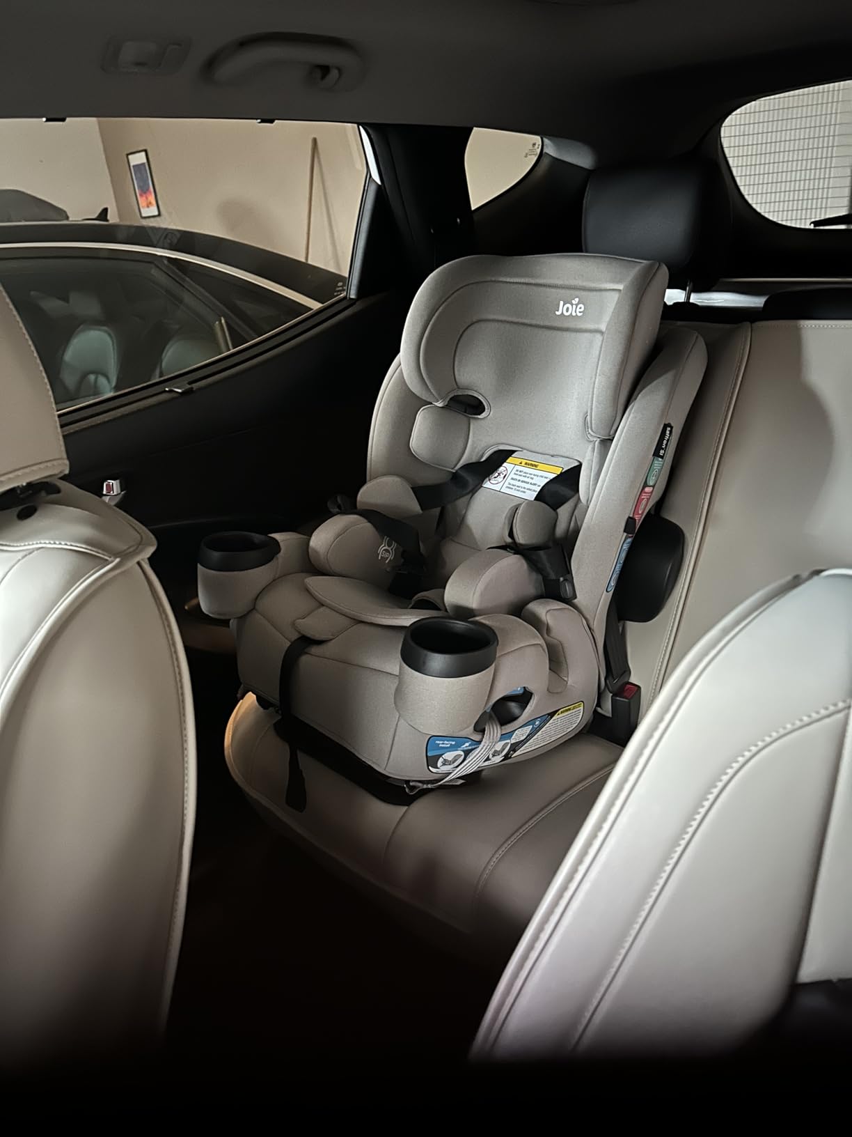Joie Saffron SI 4-in-1 Car Seat - Car Seat for Infants to Toddlers to Big Kids - 4 Modes, 10-Position No-Rethread Headrest & Harness (Mocha) customer photo 1