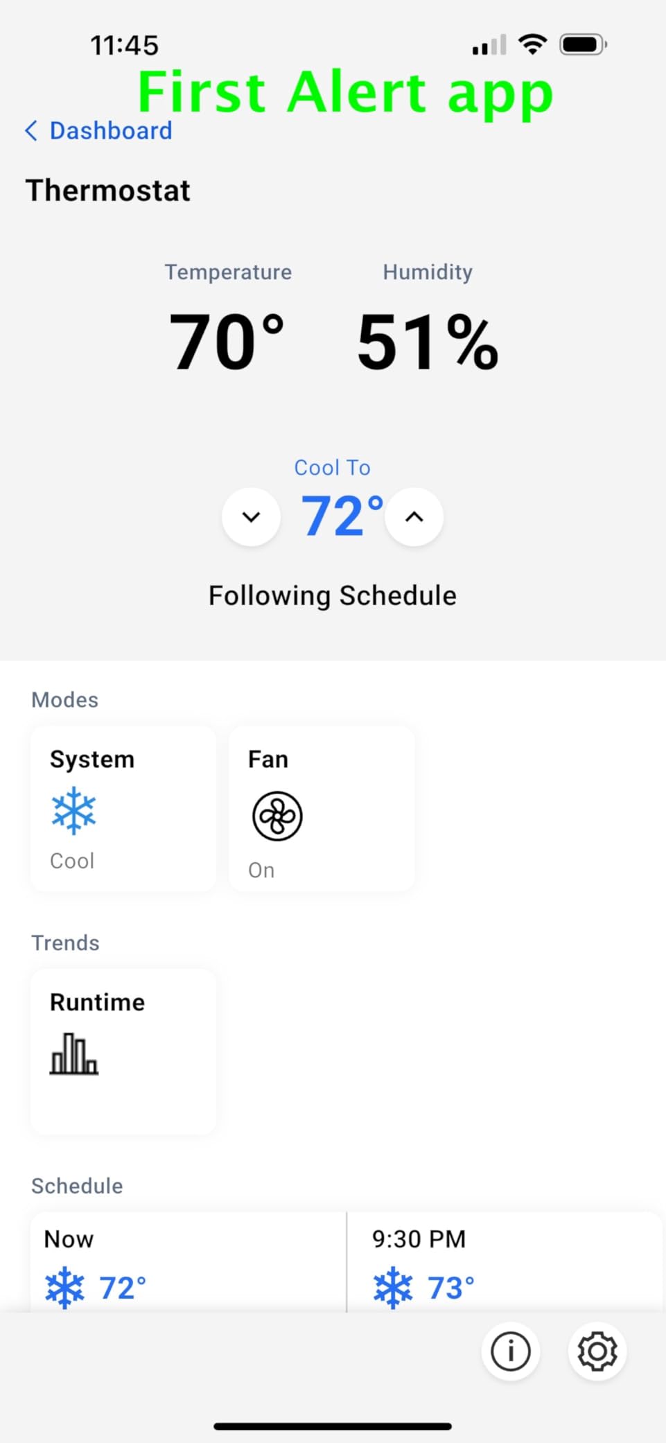 Honeywell Home Smart Thermostat, Conventional/Heat Pump Compatibility, WiFi Thermostat for Home, X2S, Gray customer photo 2