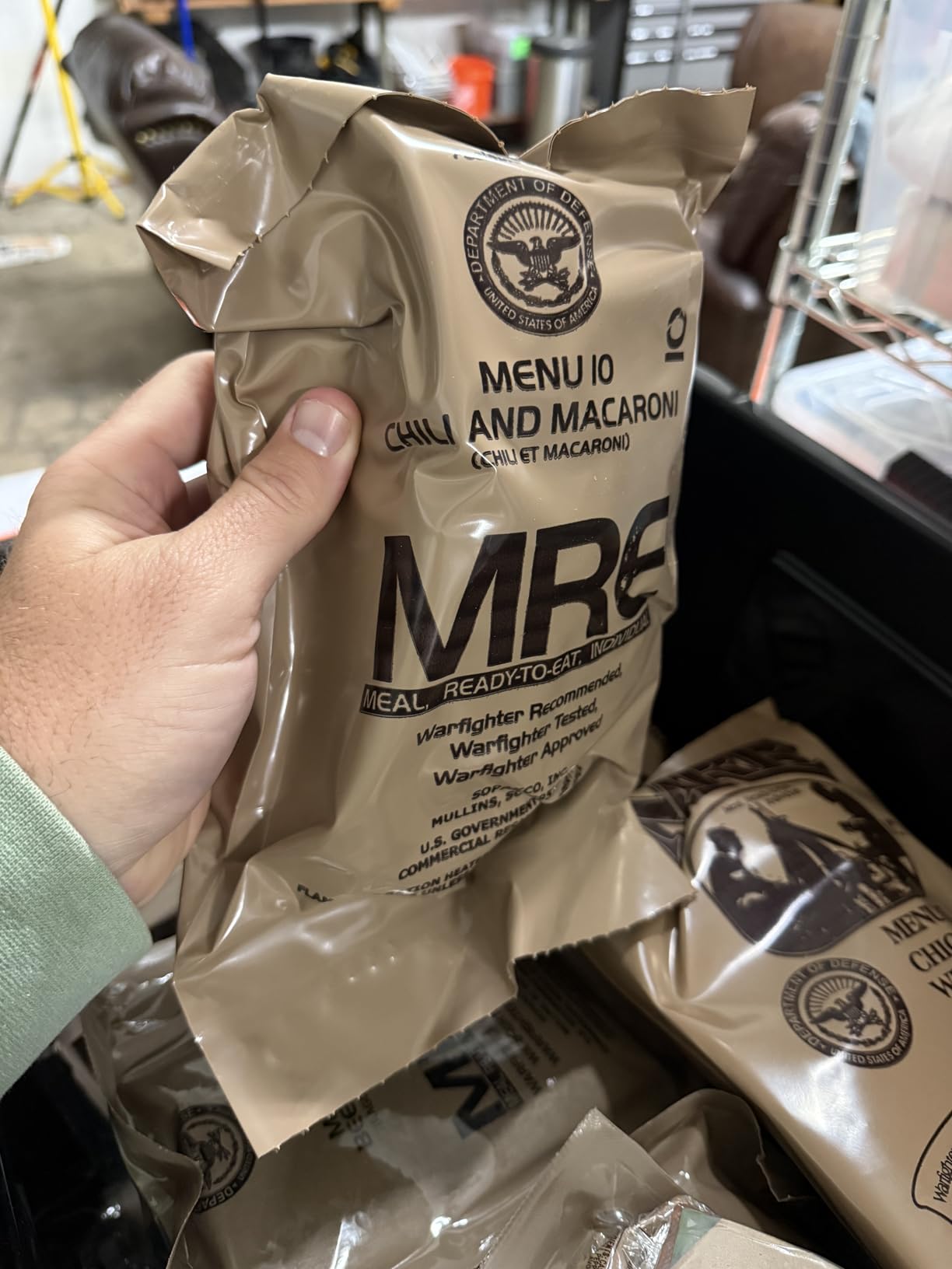 Wornick Sopacko, Ameriqual MRE Meals Ready to Eat Inspection dates 2025 or 2026 or Better , Emergency Food Supply, Survival Camping Outdoor (INSPECTION DATE IS NOT EXPIRATION DATE) 12 Pack(A & B Case Bundle, 2, Count) customer photo 1