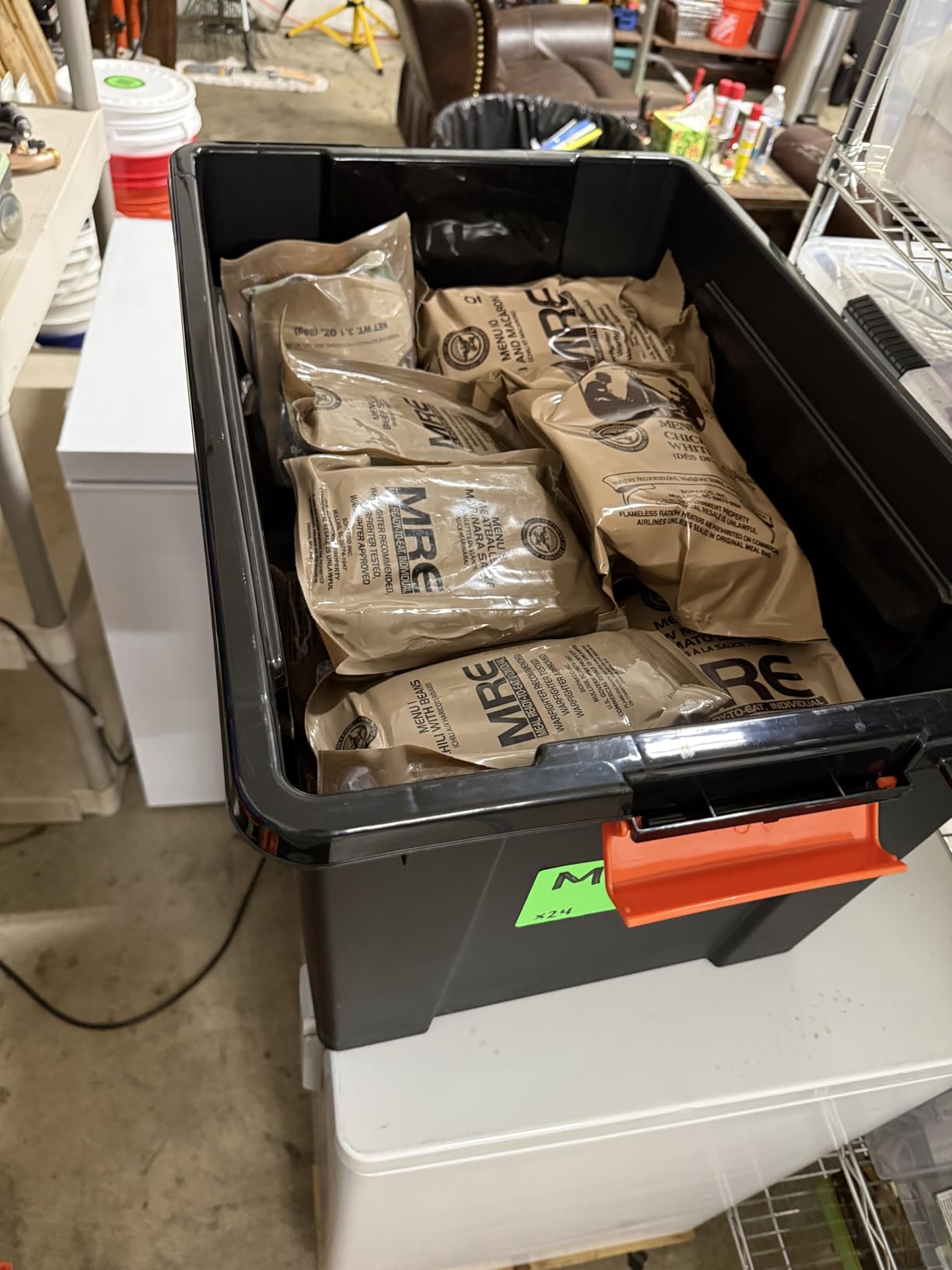 Wornick Sopacko, Ameriqual MRE Meals Ready to Eat Inspection dates 2025 or 2026 or Better , Emergency Food Supply, Survival Camping Outdoor (INSPECTION DATE IS NOT EXPIRATION DATE) 12 Pack(A & B Case Bundle, 2, Count) customer photo 2