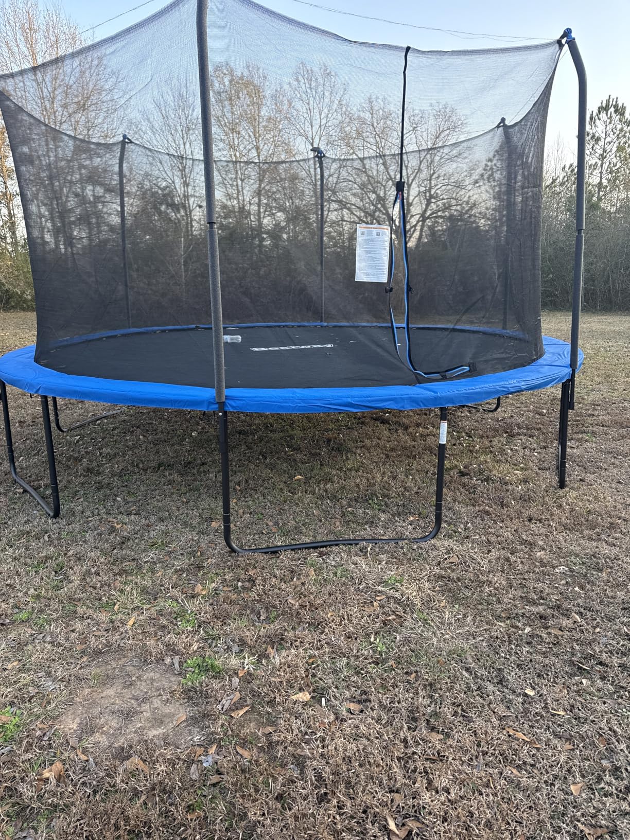 Bestway Xtreme Air 10FT 12FT 15FT Outdoor Trampoline for Kids and Adults, No-Gap Security Enclosure Net, Foam-Padded Poles, ASTM Approved, 2-Year Warranty customer photo 2