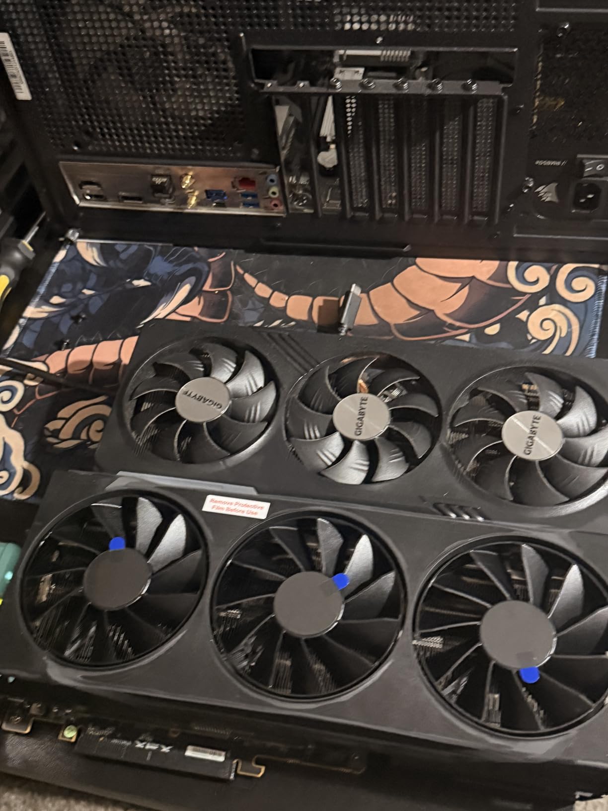XFX Swift AMD Radeon RX 9070 XT Triple Fan Gaming Edition Graphics Card (16GB GDDR6, HDMI 3xDP, RDNA 4) customer photo 1