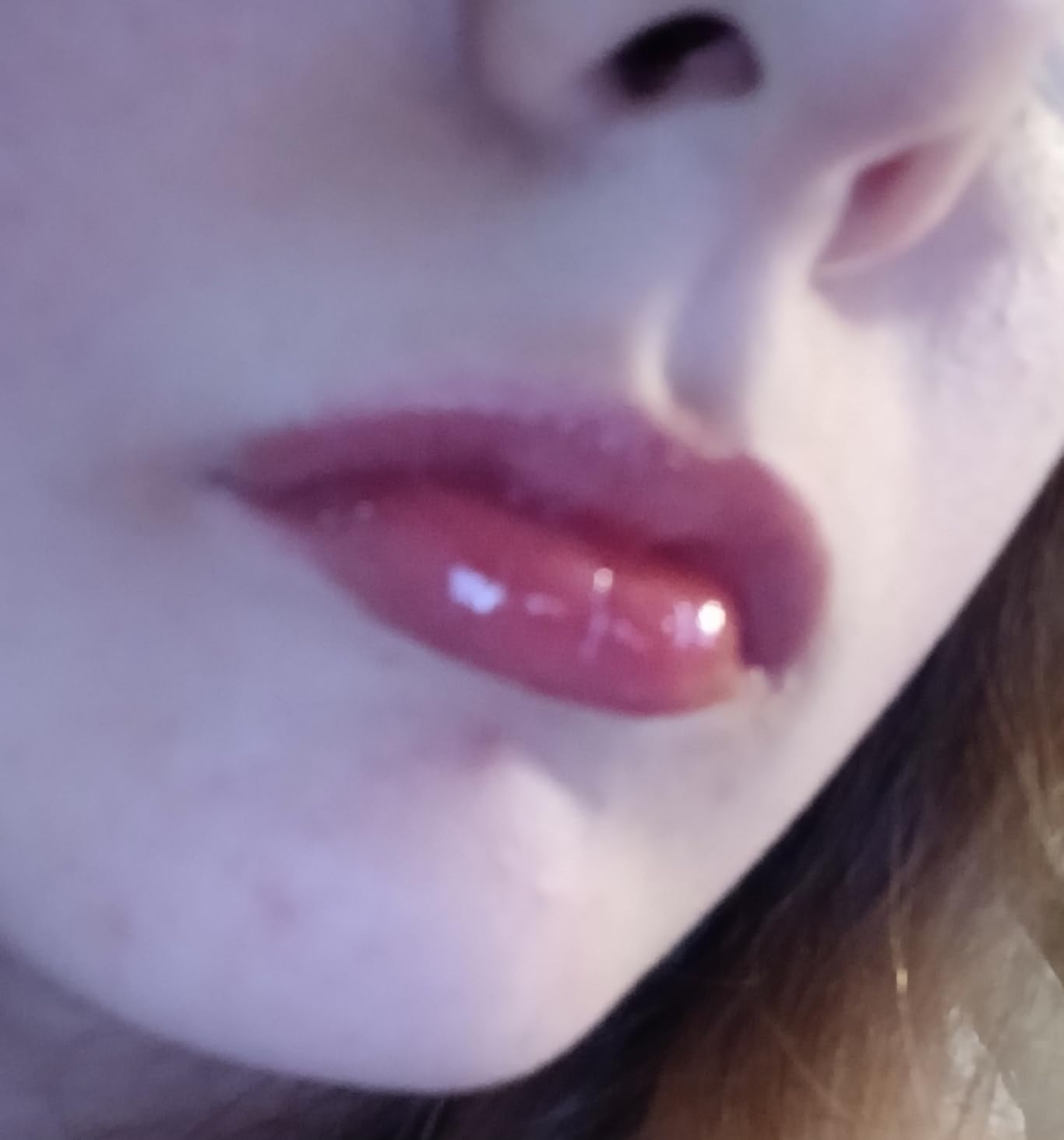 e.l.f. Sheer For It Blush Tint, Multi-Use, Long-Lasting Lip & Cheek Makeup, Creates A Natural Flush Finish, Vegan & Cruelty-Free, Plums Up customer photo 1