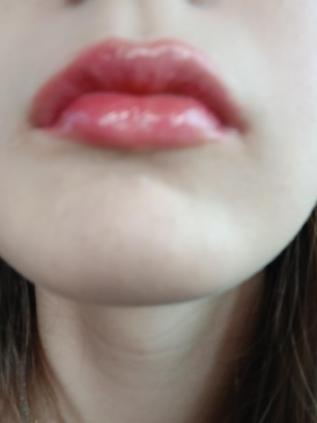 e.l.f. Sheer For It Blush Tint, Multi-Use, Long-Lasting Lip & Cheek Makeup, Creates A Natural Flush Finish, Vegan & Cruelty-Free, Plums Up customer photo 2
