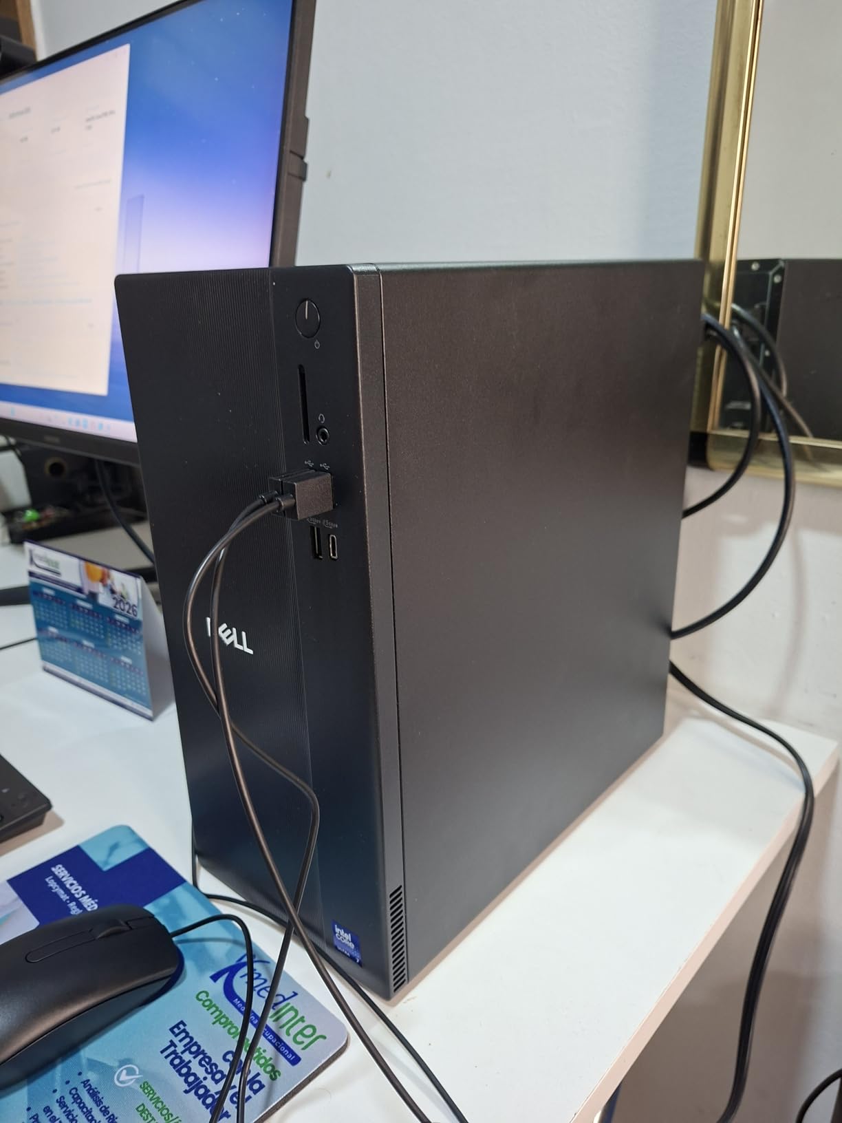 Dell Tower Desktop ECT1250 - Intel Core Ultra 7-265 Processor, UHD Graphics, 32GB Memory, 1TB M.2 SSD, 3.0 SD Card Reader, Wired Keyboard and Mouse, Windows 11 Home customer photo 2