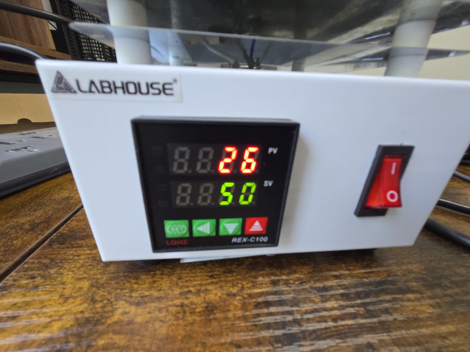 Digital Cast Iron Lab Hot Plate 110V 1000W Microcomputer Electric Preheat Welder Hotplate Single Heating Stations Heater for Laboratory Glassware(120x120mm) customer photo 2