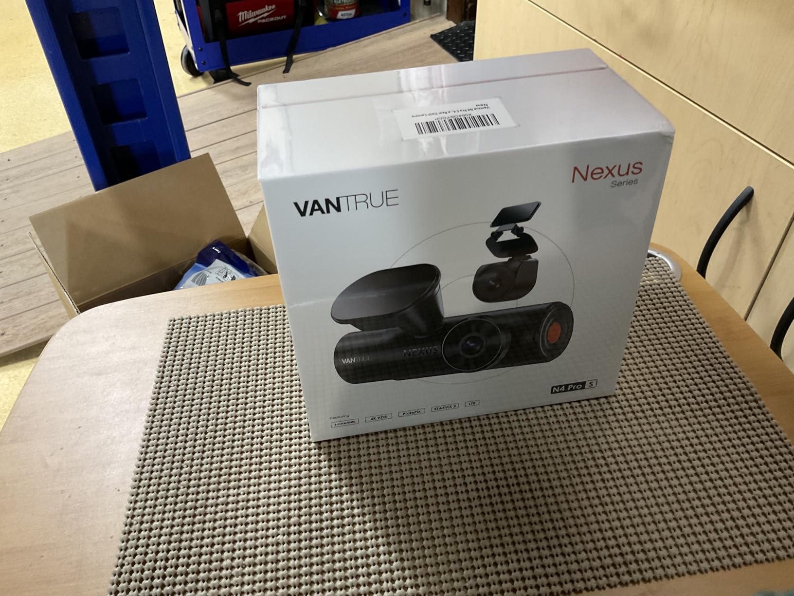 Vantrue N4 Pro S 4K 3 Channel Dash Cam for Truck, 4K+1080P+2.5K Front Inside Rear Camera, Triple STARVIS 2 HDR IR Night Vision, IP67, Voice Control, Parking Mode, GPS, Wi-Fi, Support 1TB (RC09) customer photo 2