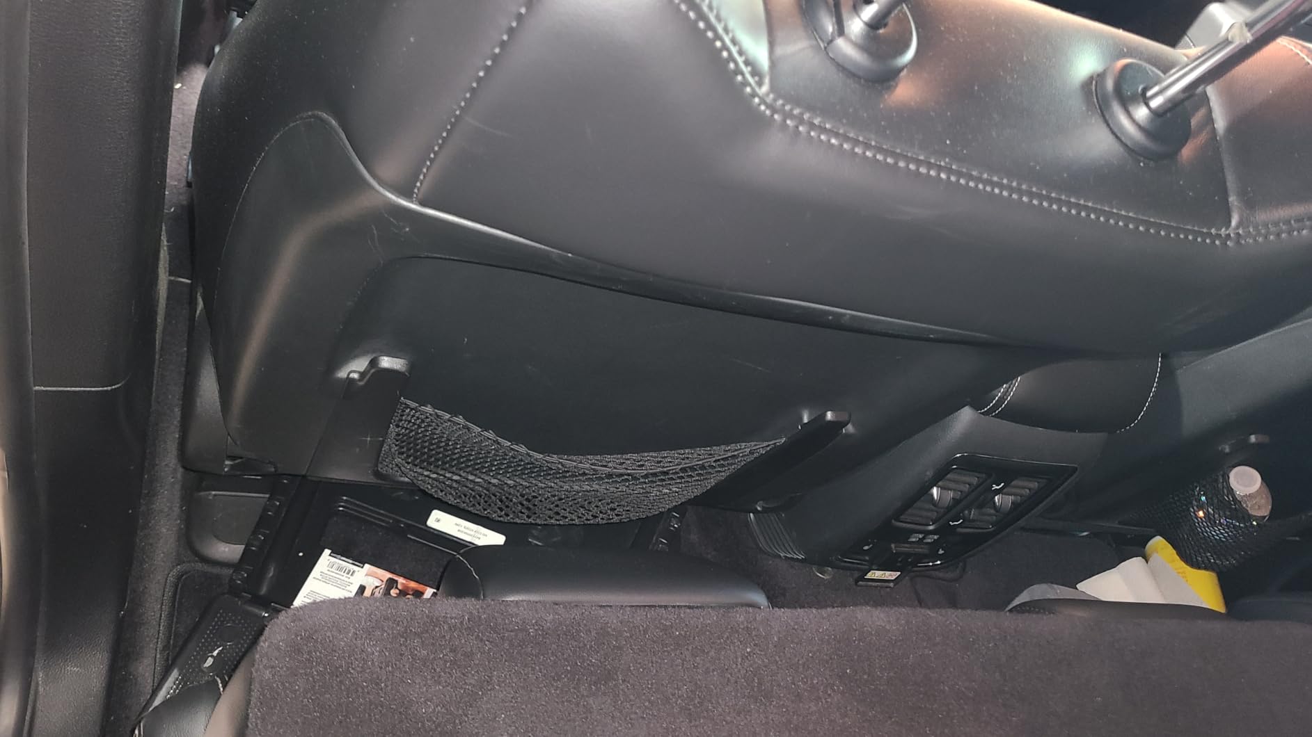 MYDAYS Car Rear Seat Mattress Extension Plate, Portable Air Mattresses Extenders for Sleeping, Increase Travel Trunk Bed Space for Car/SUV Camping customer photo 2