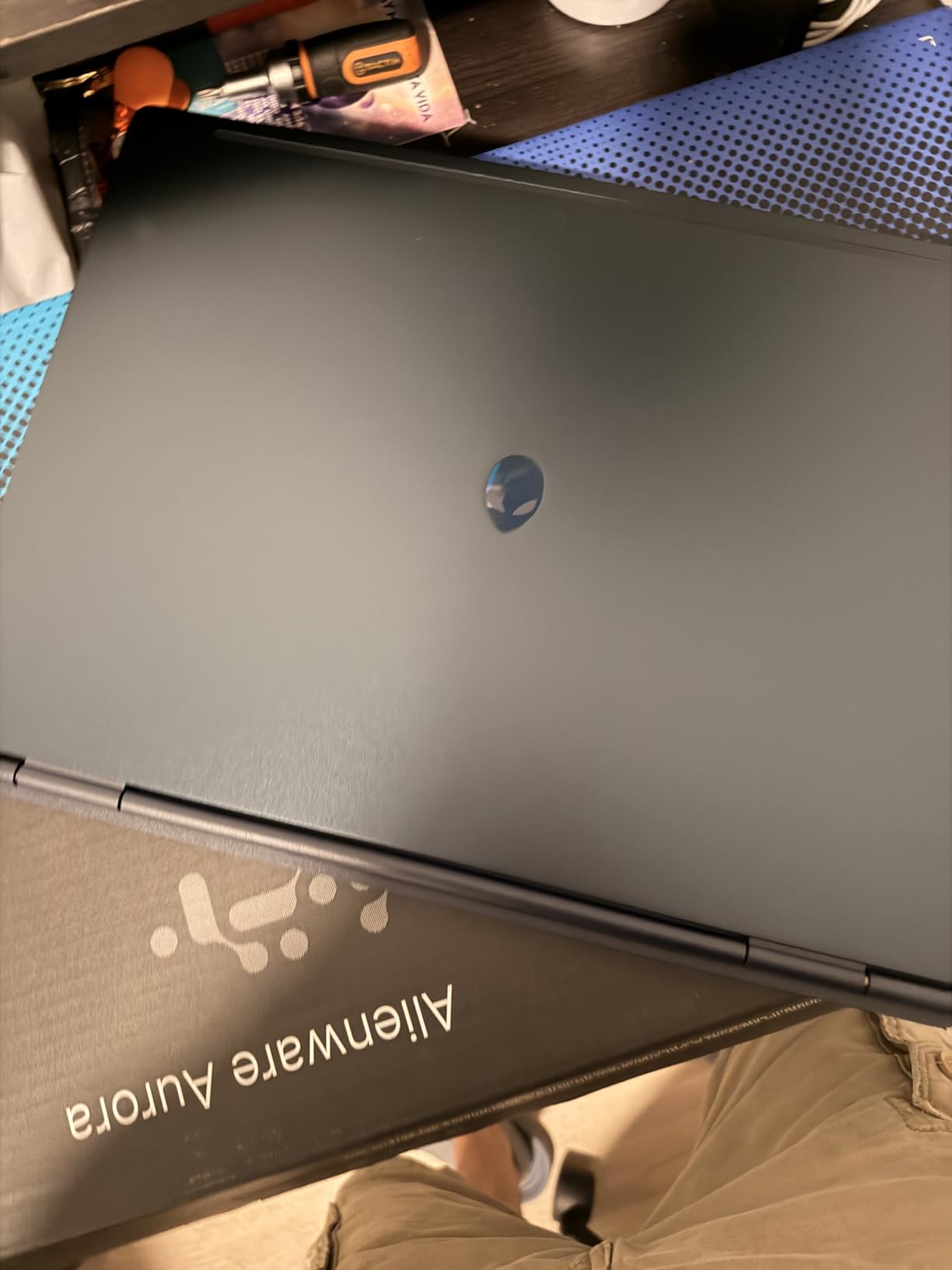 16 Aurora Laptop AC16250-16-inch 16:10 WQXGA Display, Intel Core 7-240H Series 2, 16GB DDR5 RAM, 1TB SSD, NVIDIA GeForce RTX 5060 8GB GDDR7, Windows 11 Home, Onsite Service - Blue customer photo 1