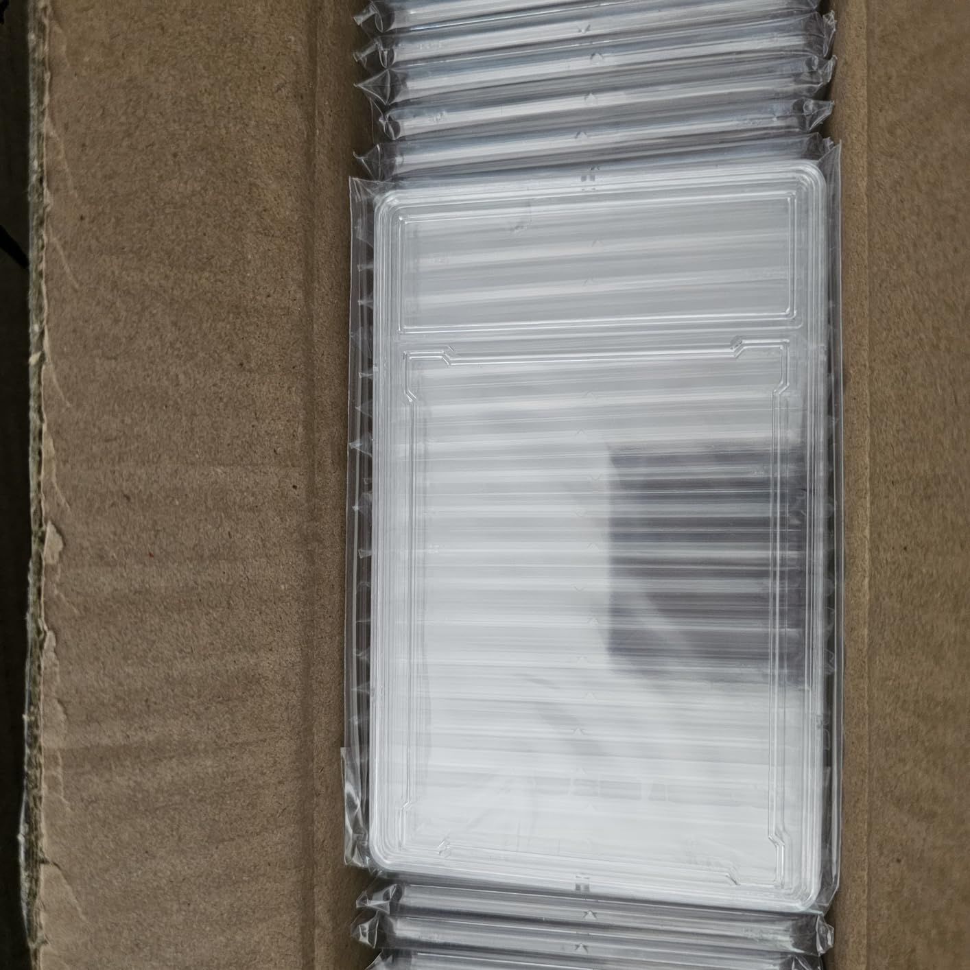 50 pcs 35 PT Acrylic Graded Card Holders, Card Protectors with Label Position for Trading Cards (2.5 x 3.54 Inch), Slab Baseball Fit for MTG TCG and Sport Cards Storage and Display customer photo 1