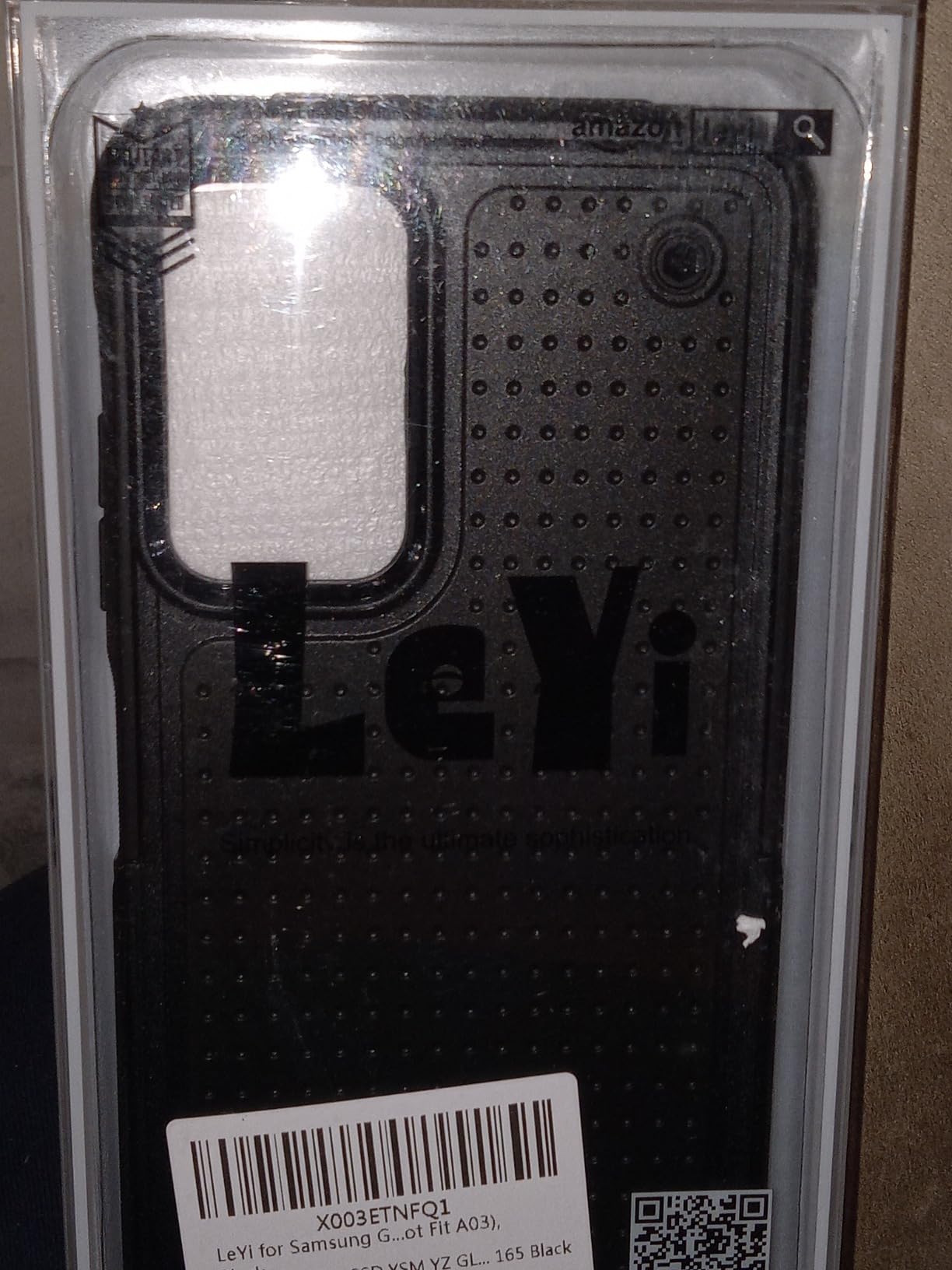 LeYi for Samsung Galaxy A14-5G Phone Case: Samsung A14 5G Case with Glass Screen Protector, Dual Layer Heavy Duty Shockproof Cell Case Cover Funfa para Android Mobile A 14 5G Telephone, Red Pink customer photo 1