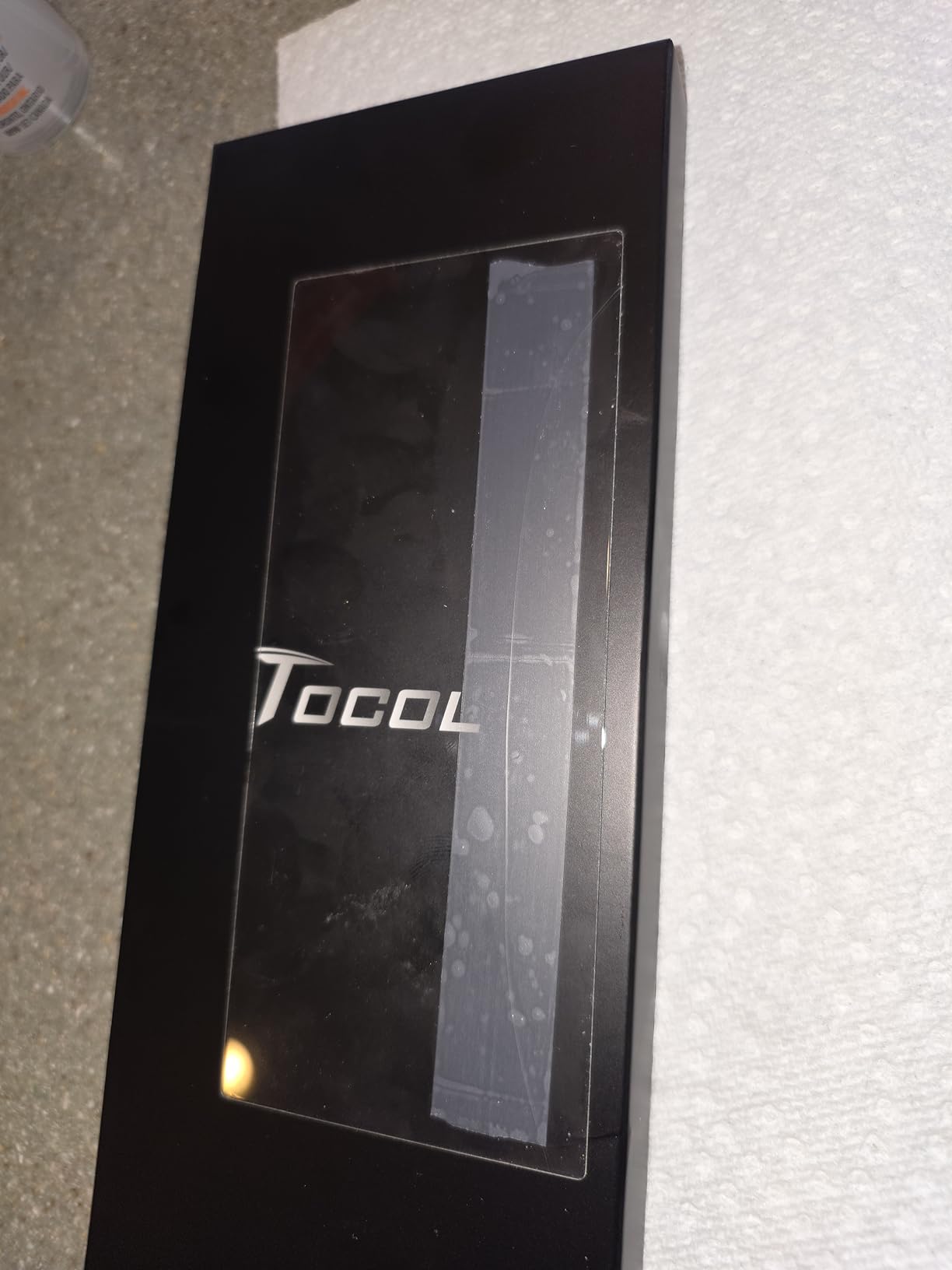 TOCOL for Samsung Galaxy Z Fold 7 Screen Protector [9H Hardness] [Military Grade Shatterproof] HD Tempered Glass 2 Pack customer photo 2