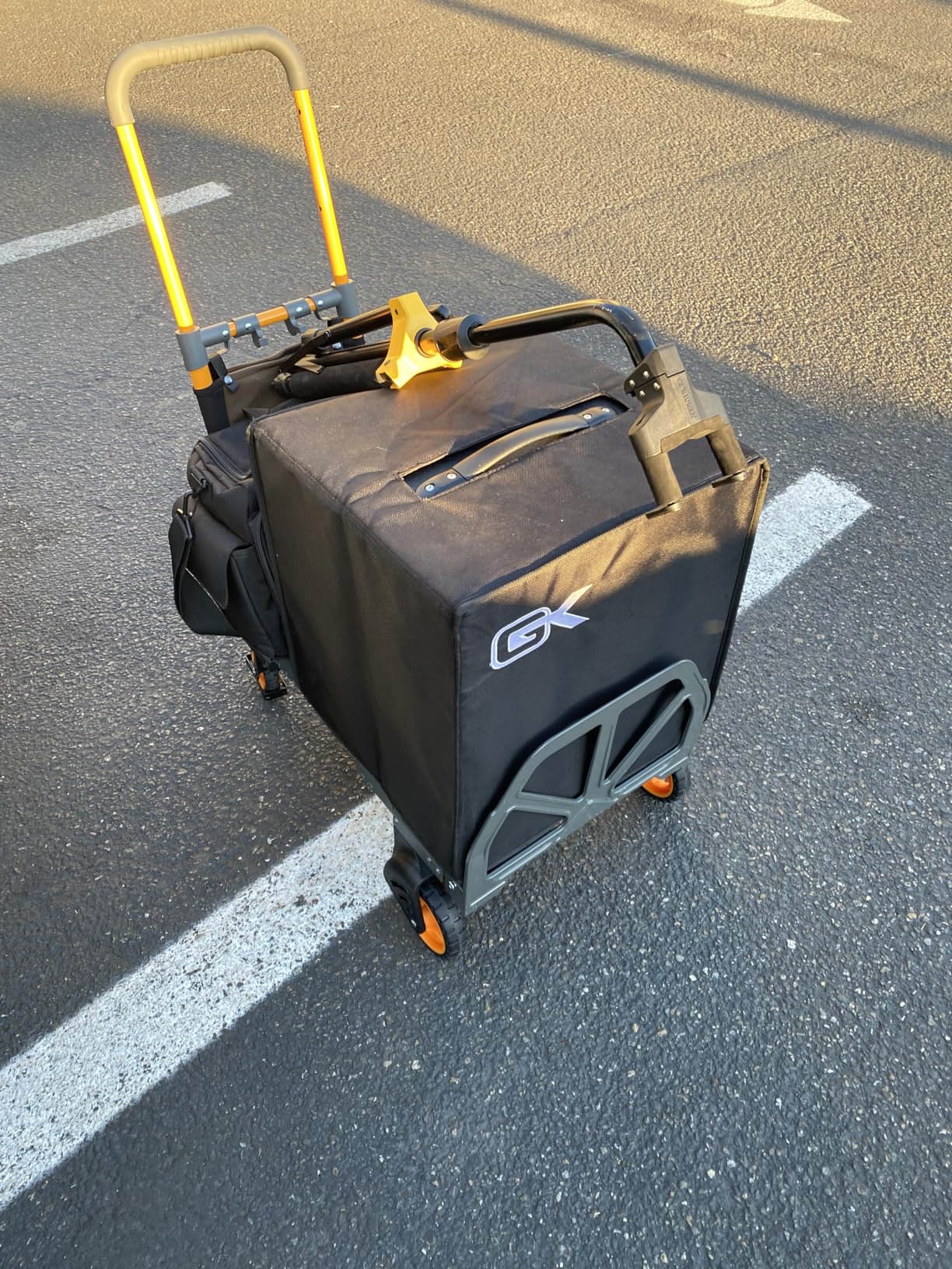 Aluminum Hand Truck Dolly Cart with 10