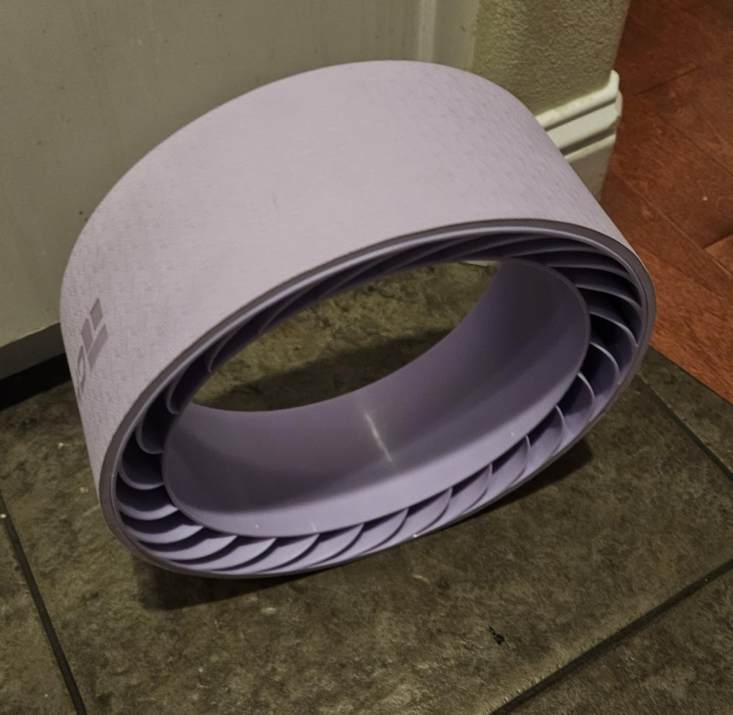 Curve magic wheel: Fit Prop Foam Padded Back Stretcher Wheel with Center Spine Cradle, Yoga Wheel for Improving Yoga Poses, Backbends Balance Stretching Pain Essential high-value fitness tool customer photo 1