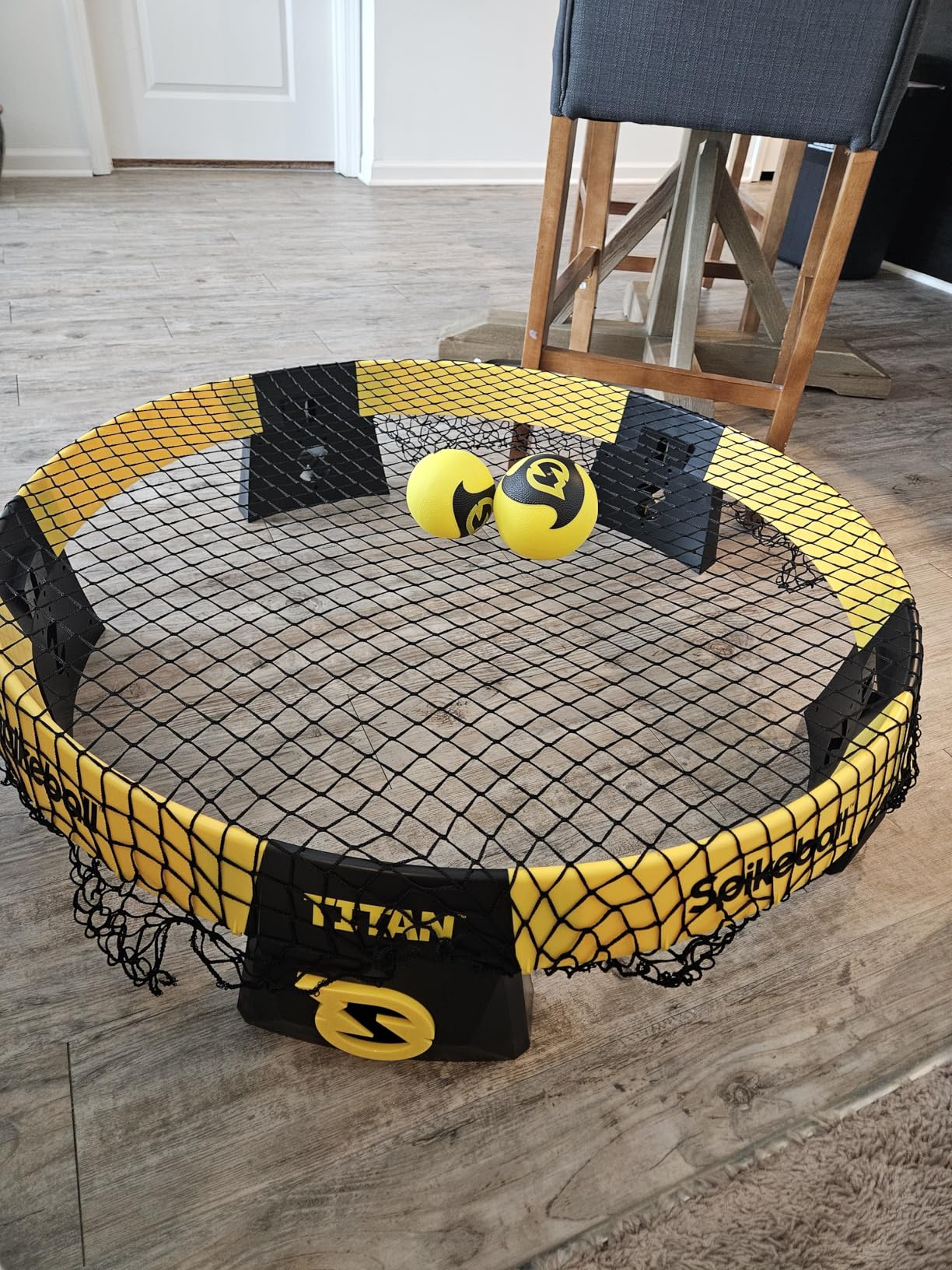 Titan Game Set - Stronger Frame & Enhanced Stability, Includes 1 Pro Ball & 1 Atlas Ball, Competition Ready, Portable with Carry-Bag customer photo 1