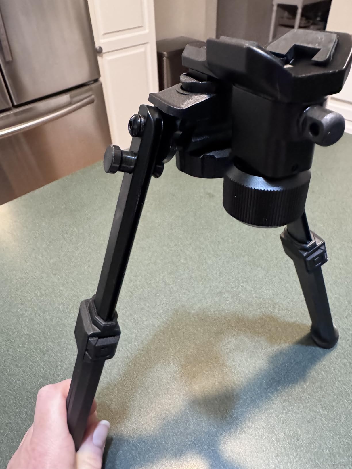 CVLIFE Sling Stud Bipod for Rifle Bipod for Hunting Rifles Swivel Tiltable Foldable Adjustable Height for Shooting customer photo 2
