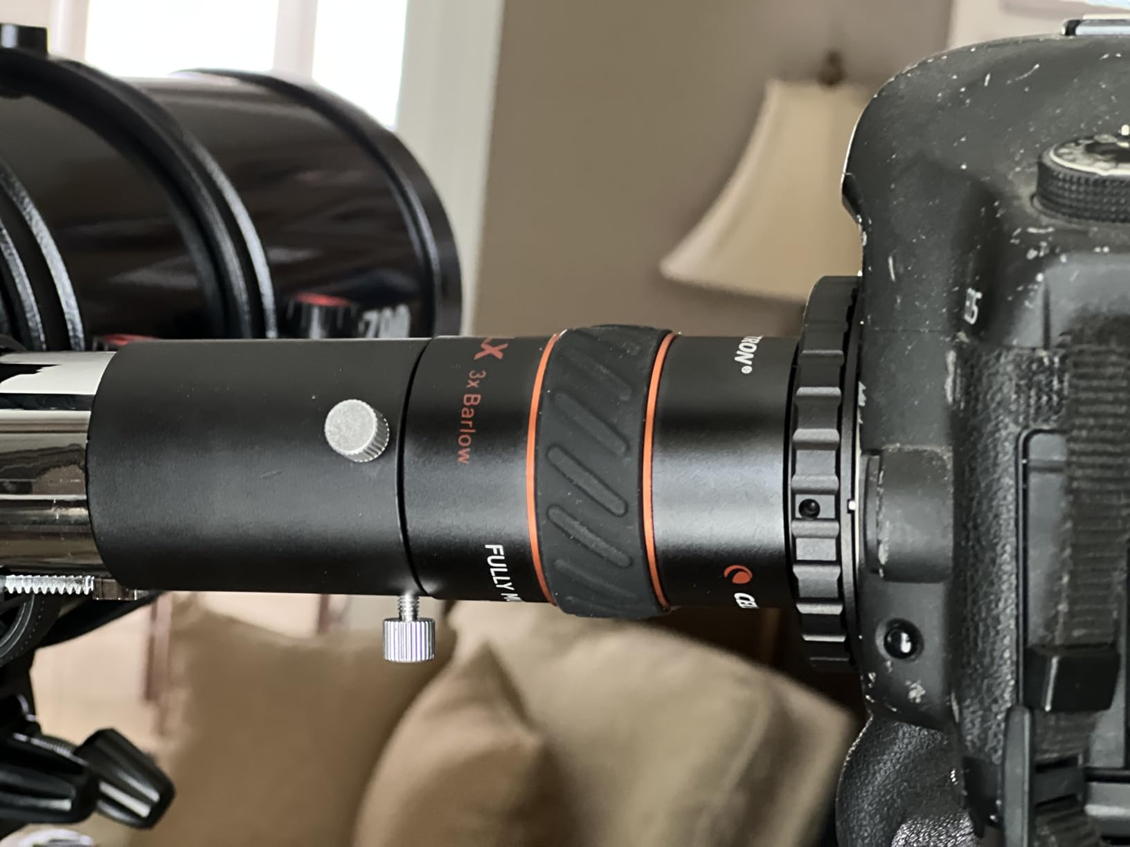 MEEZAA Telescope, 150EQ Newtonian Reflector Telescope for Adults Astronomy Beginners, Professional Astronomical Telescopes with Equatorial Mount, Phone Adapter, Tripod, Moon Filter and Large Carry Bag customer photo 1