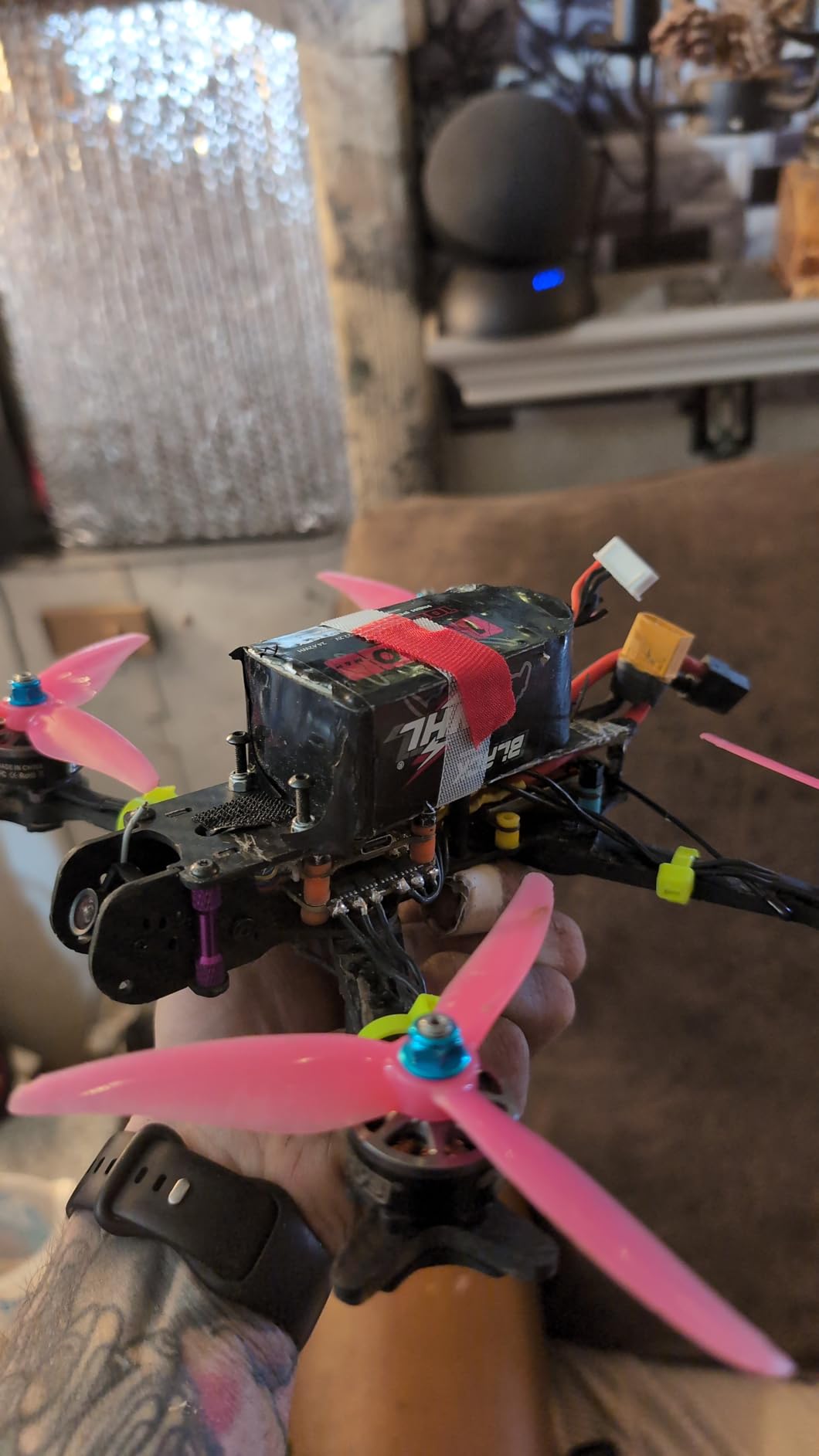 F405/F722 Flight Controller STACK Drone FC Stack with 4in1 50A/60A ESC For 4-6S FPV Drone (F405+50A) customer photo 1