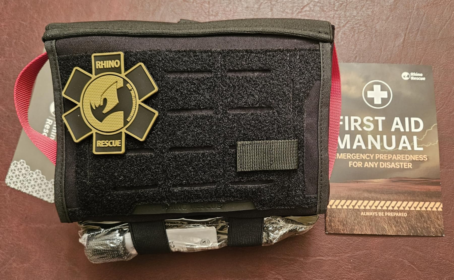 RHINO RESCUE Car Tactical IFAK Trauma Kit with C-A-T Tourniquet, First Aid Kits for Vehicles, Molle Pouch for Military, Combat, Car, Van, ATV customer photo 2