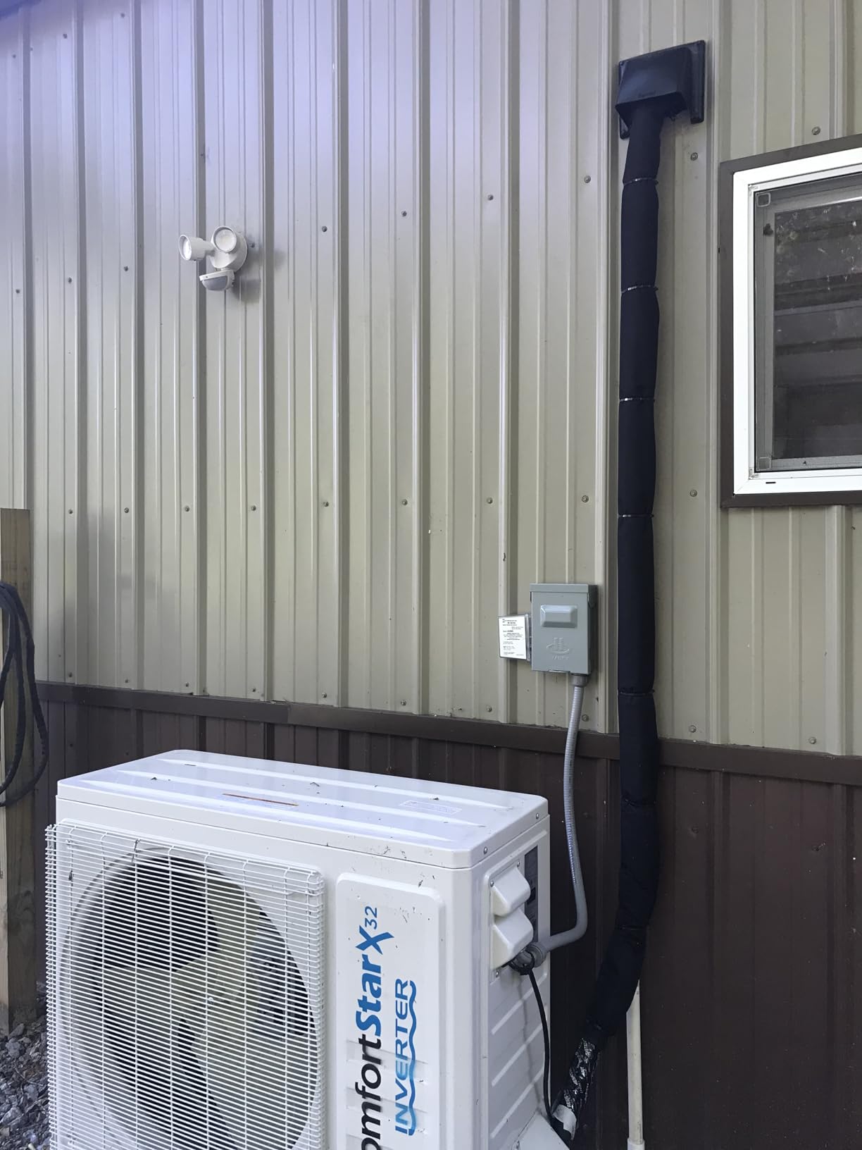 5 Layers HVAC Line Insulation Wrap Cover 78.7x10in | Outside Universal AC Covers, Copper Pipe Set, Waterproof with 600D Oxford Reflective Foil, Prevents Freezing & Condensation customer photo 1