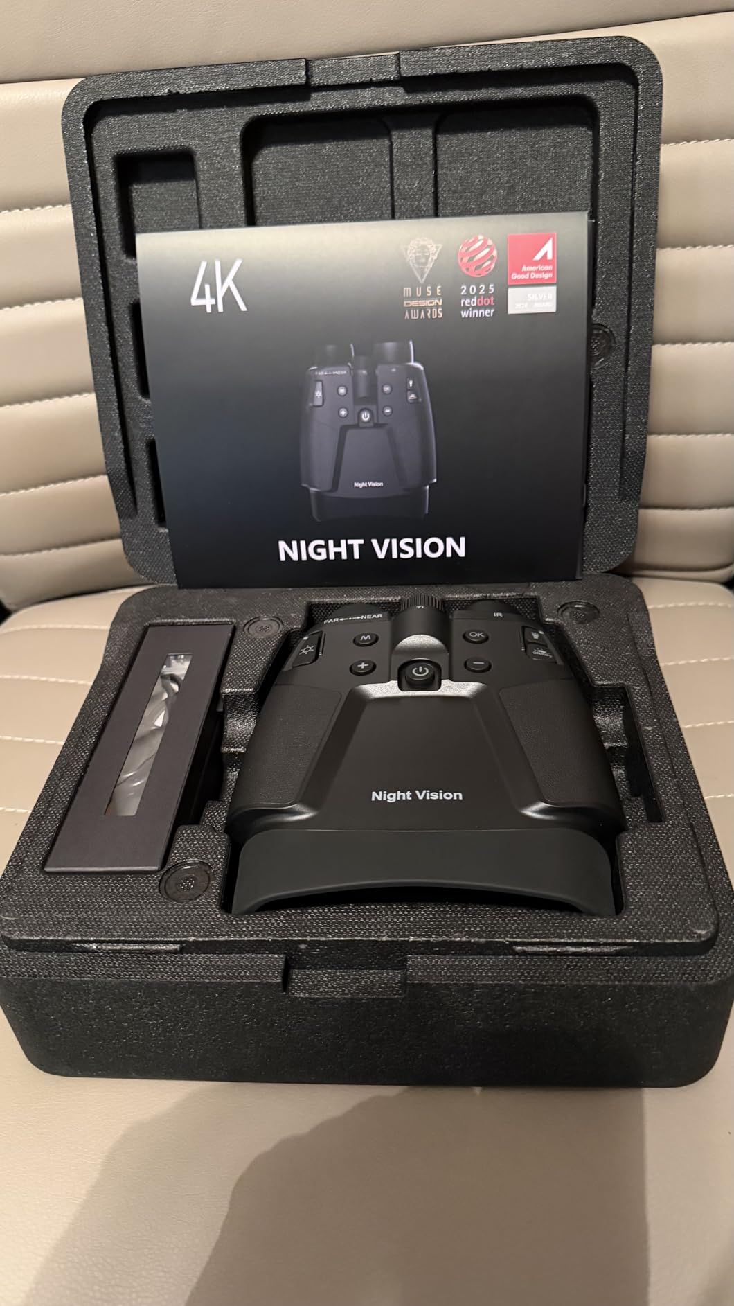 Night Vision Goggles, 4K Night Vision Binoculars with 3.99