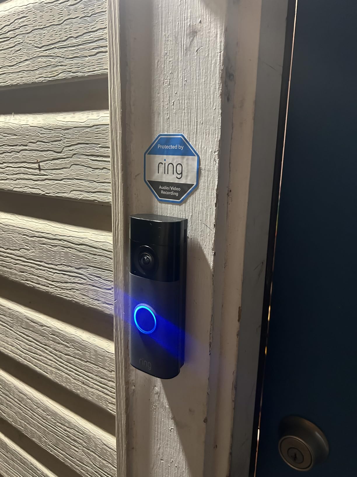 Ring Battery Doorbell (newest model) - Retinal 2K with wide-angle video, up to 6x Enhanced Zoom, Two-Way Talk, and Built-In Battery, Matte Mocha customer photo 2