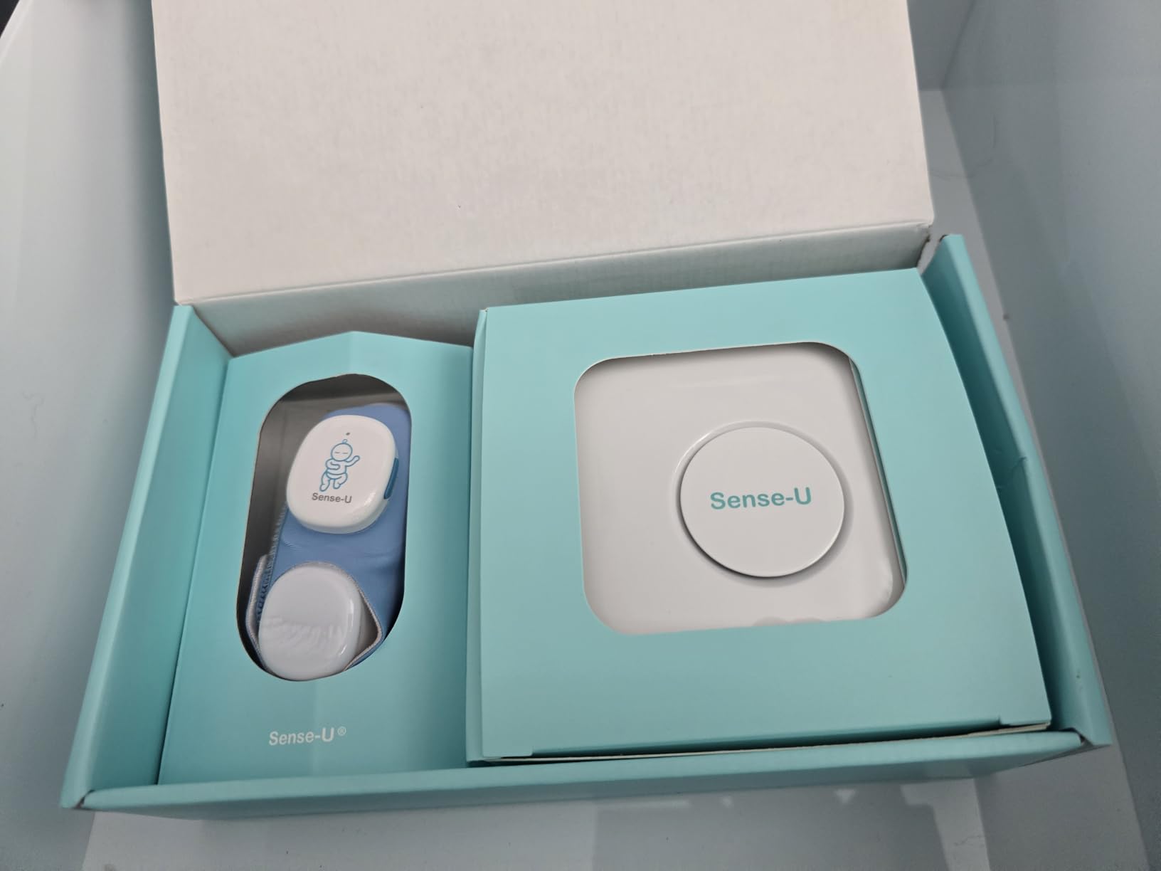 Sense-U Smart Sock Shoe 2 (Long Range) Baby Monitor with Access from Anywhere: Track Heart Rate, Sleep Patterns, with Transmissive PPG Foot Sensor customer photo 2
