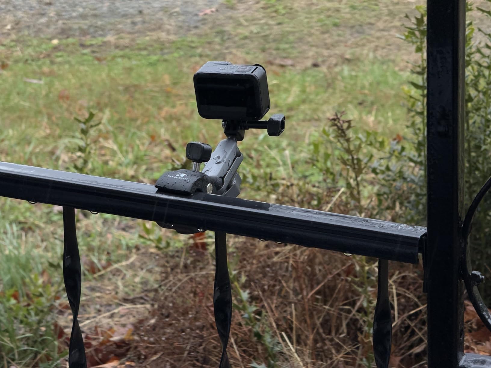 K&F CONCEPT Super Clamp Camera Mount with 360° Dual Ball Head, Bike/Motorcycle Handlebar Mount Compatible with DJI Action 6/5/4/3, Hero 13/12/11/10, 360 X5 X4 customer photo 2