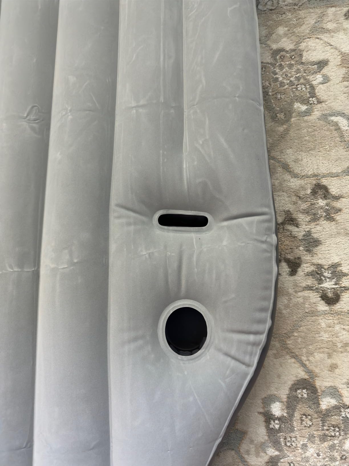 Umbrauto Back Seat Car Air Mattress: Cordless Inflatable SUV Car Camping Bed for Truck Van with Built-in Air Pump, Thickened Double-Sided Flocking Travel Car Sleeping Pad customer photo 1