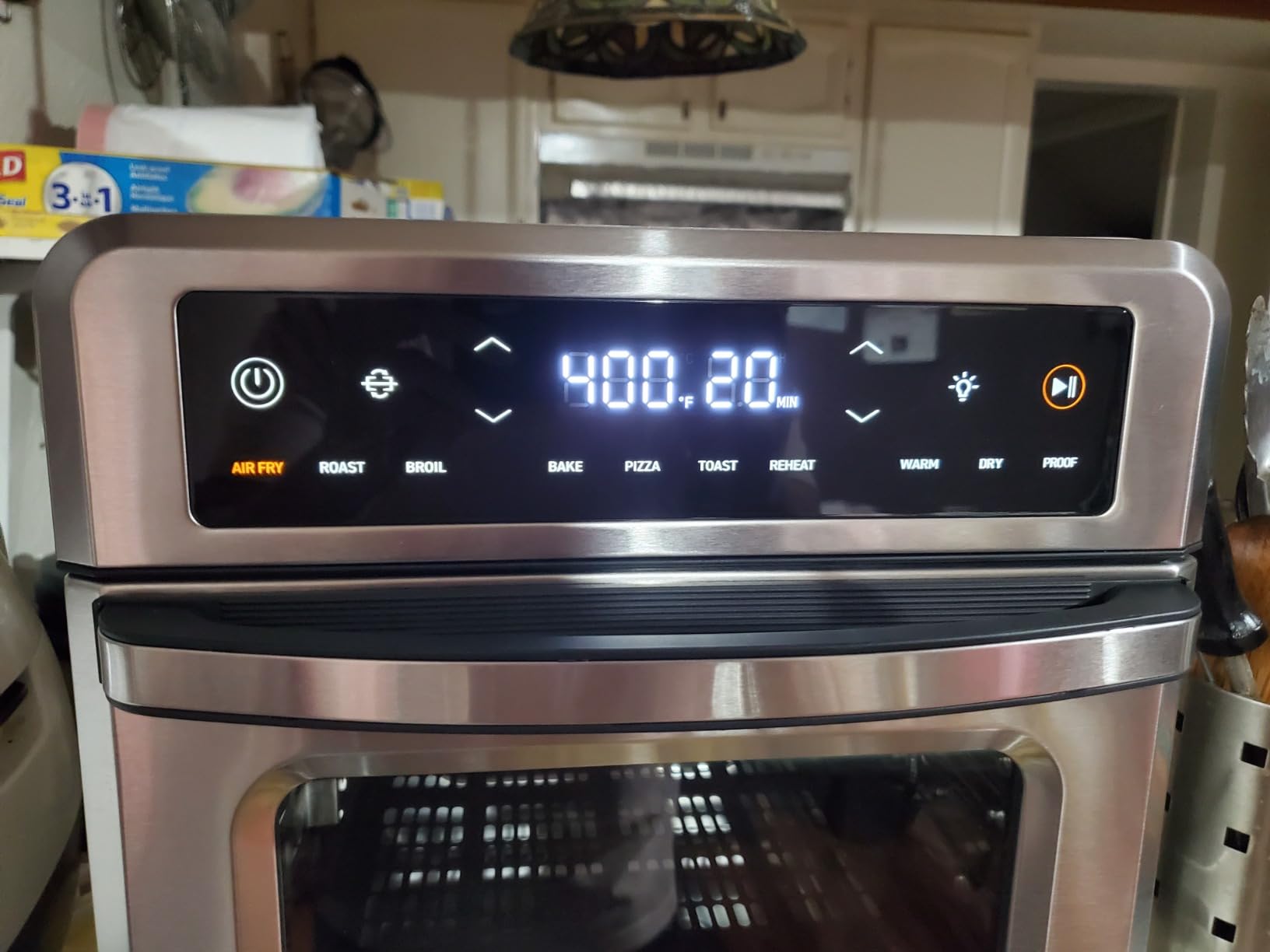 Cosori 11-in-1 Air Fryer Oven, 13Qt Small Footprint Airfryer Combo with Rotisserie customer photo 1