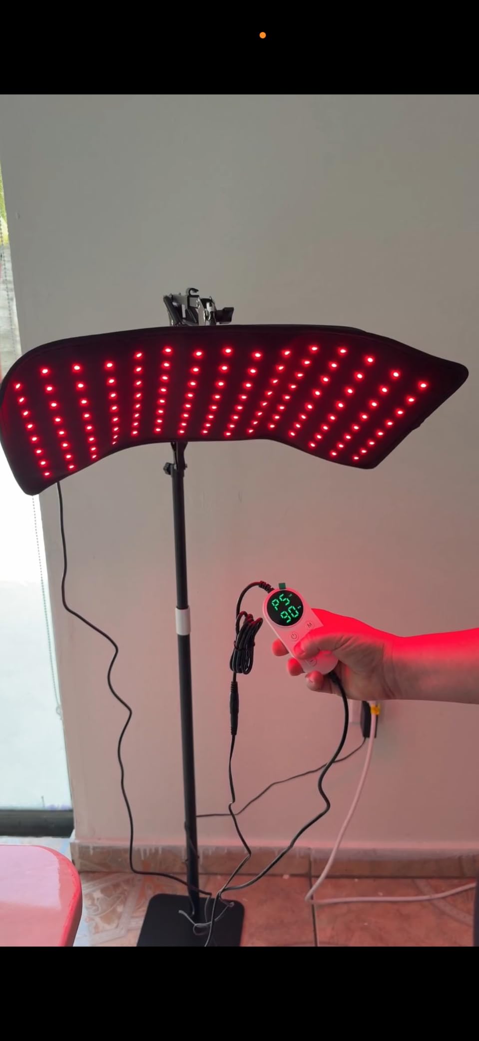 INTEO Red Light Therapy for Body and Face, 2-in-1 Red Light Therapy with Detachable, Infrared Light Therapy Lamp 660nm 850nm for Body at Home with Protective Glasses Elastic Strap, 46.5in Height customer photo 1