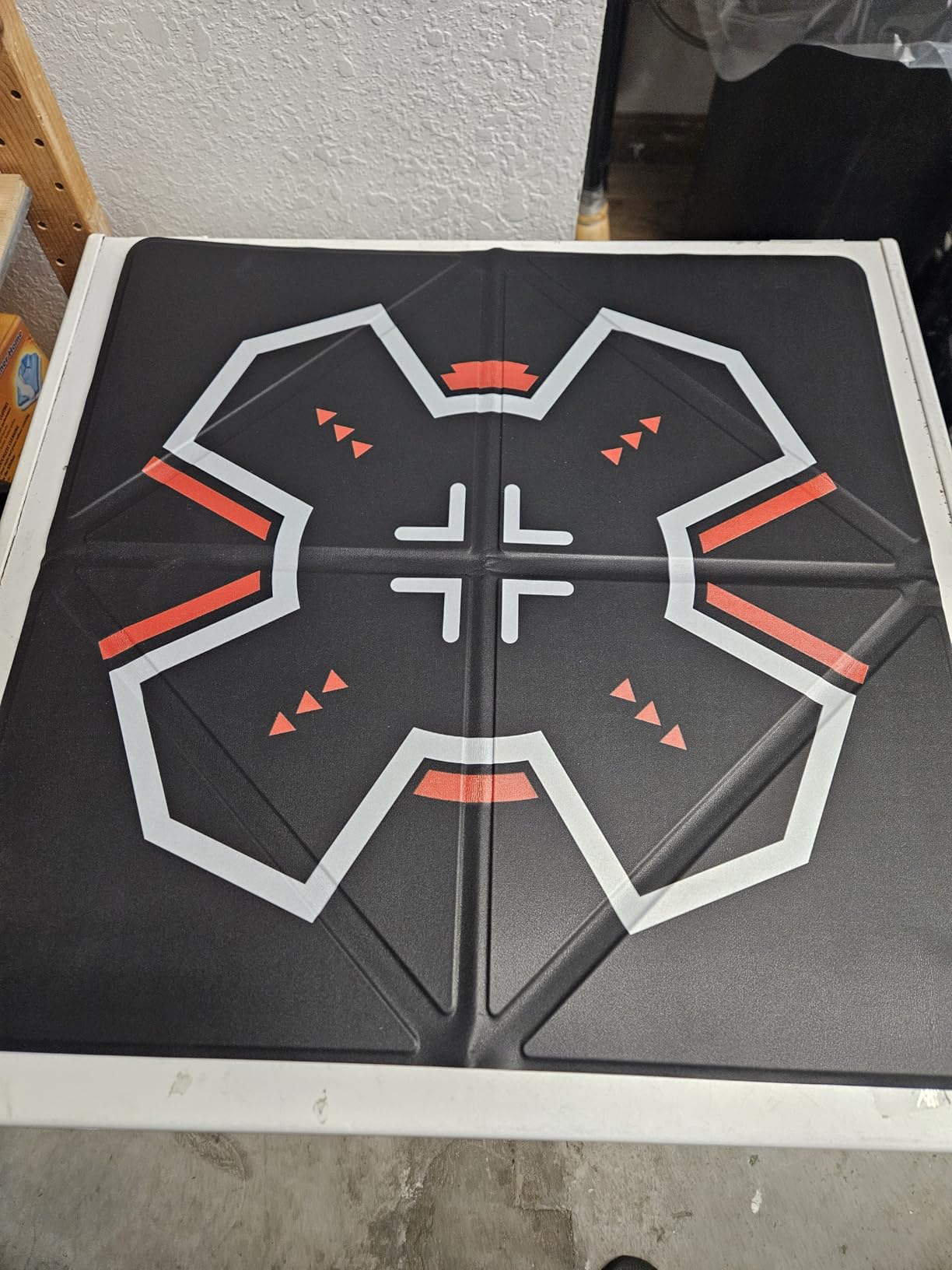 Universal Drone Landing Pad - Fast-Foldable, Portable, Weighted for Wind Resistance | Waterproof Landing Pad Compatible with DJI Mini 4k/3/5 Pro, Mavic 4, Air 3s, Neo, and Flip (black) customer photo 2