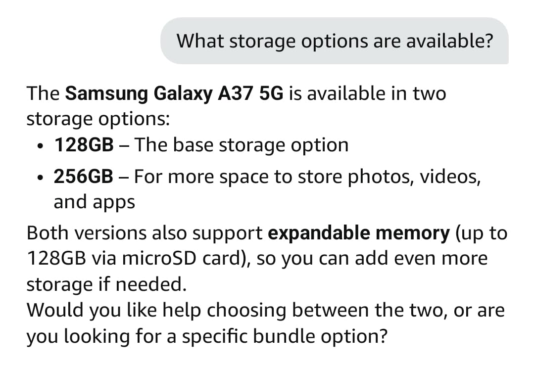 Galaxy A37 5G (2026), Unlocked Android Smartphone, 128GB, AMOLED Display, Triple Camera, IP68, Slim Phone, 5000mAh Battery, US Version, US 1 Yr Warranty, Awesome Lavender customer photo 1
