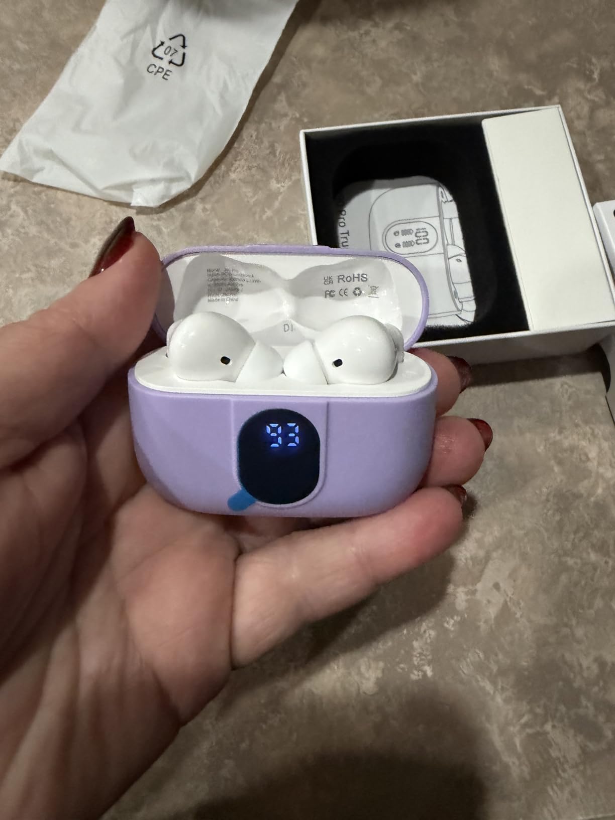 AI Translation Earbuds Real Time, 3-in-1 Bluetooth 5.3 Translator Earbuds with 6 Translation Modes/164 Languages, No Subscription Required Translator Headphones, 40H Audifonos Traductores customer photo 2