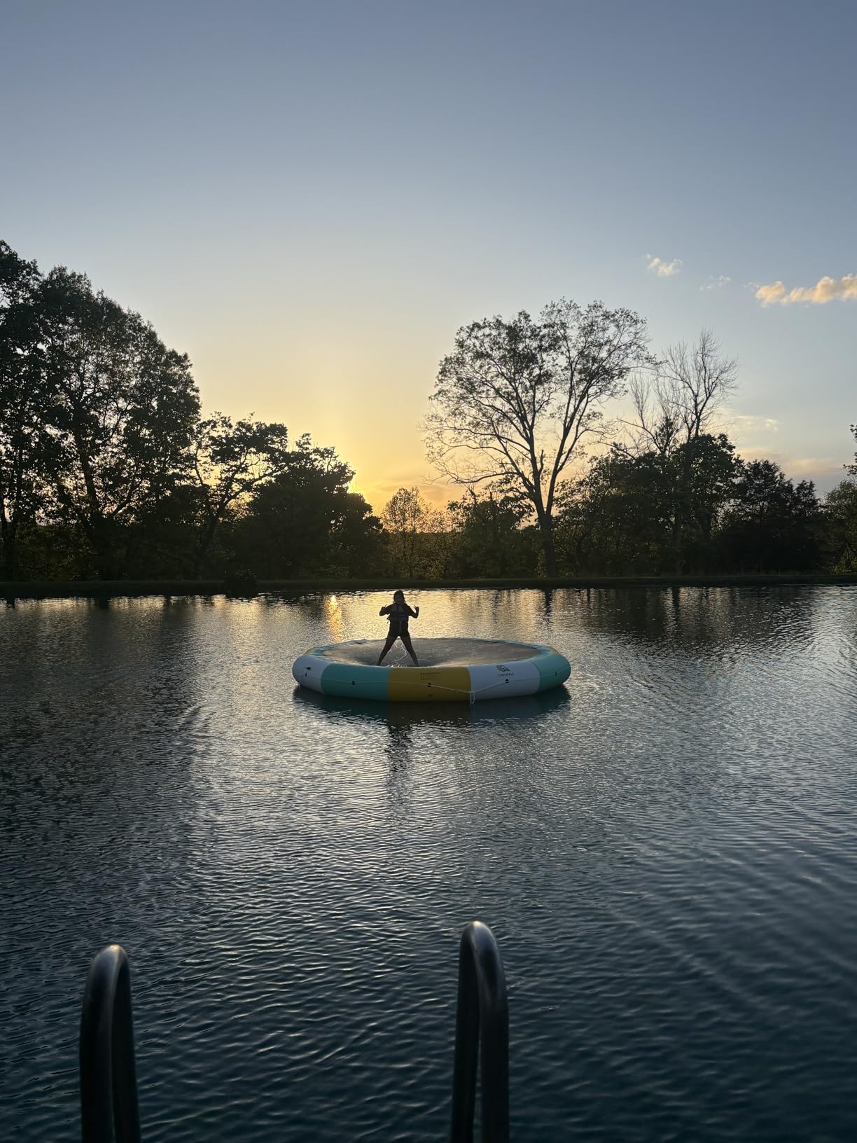 COOLWAVE Water Trampoline for Lake, Floating Trampoline for Lake Pool Ocean with Pump customer photo 1
