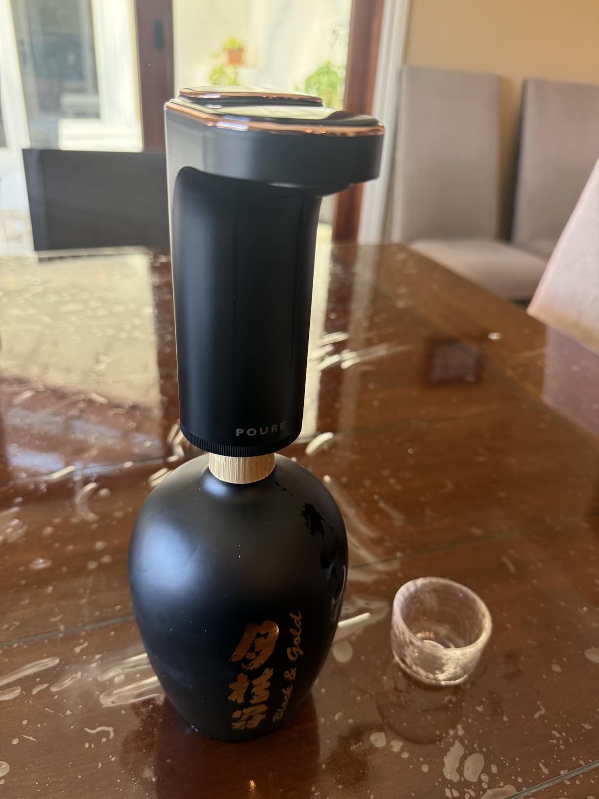 5-in-1 Electric Liquor Dispenser with Wine Aerator - Smart Drink Dispenser Whiskey Pump - Alcohol Output 1-999mL - Mothers Day Gift Essential - LED Touch Screen - Birthday Gift Men Women customer photo 1