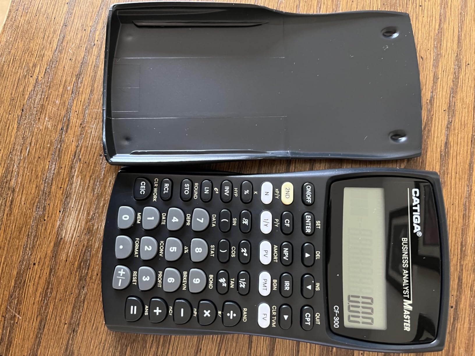 CATIGA Financial Calculator Business Analyst Master, TVM, IRR, NPV, Cash Flow, Amortization & Break-Even, Perfect for Real Estate, Banking, Accounting & Finance Professionals, 10-Digit LCD, CF-300 customer photo 2