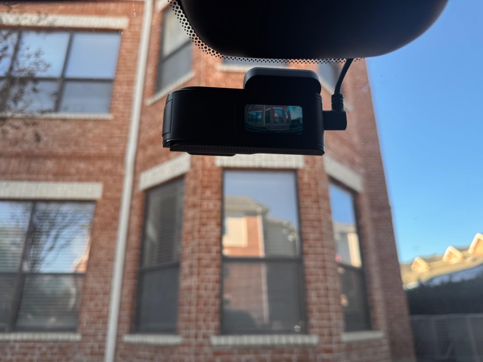 Dash Cam Front and Rear, 4K Ultra HD+1080P Dash Camera for Cars, Built-in Wi-Fi GPS, Included 32GB Card, 2.0'' IPS Screen Mini Car Camera, App, Night Vision, 170°Wide Angle, 24H Parking Mode customer photo 1