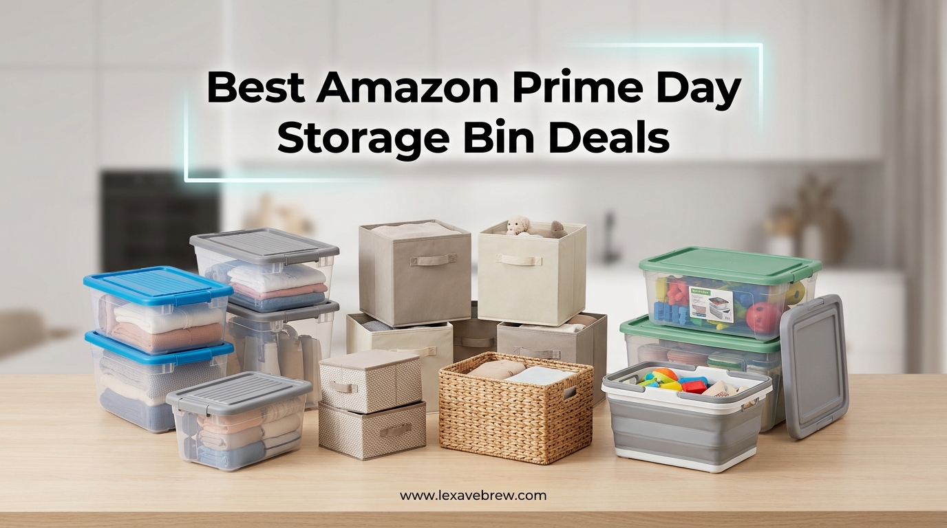Best Amazon Prime Day Storage Bin Deals