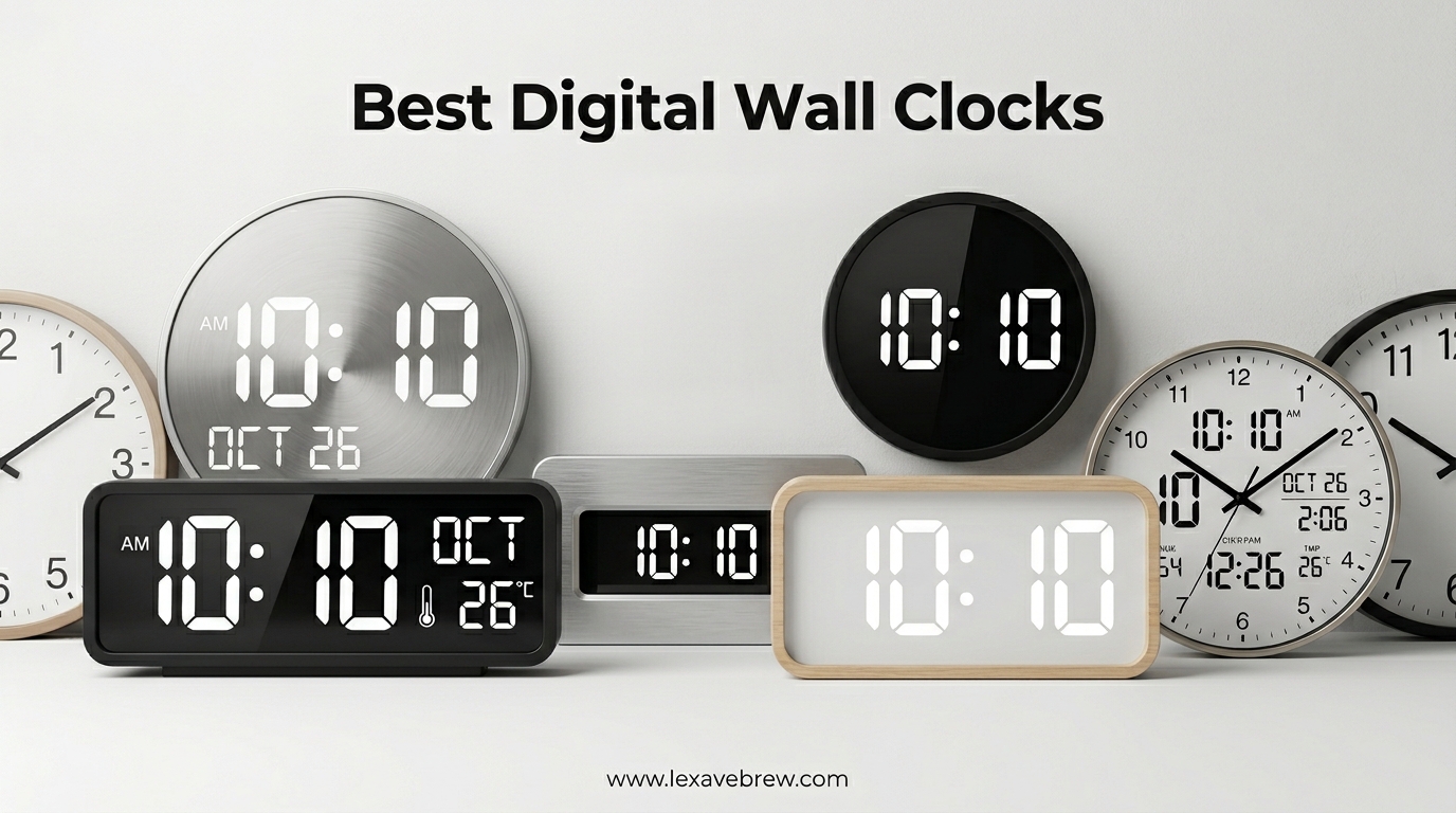 Best Digital Wall Clocks