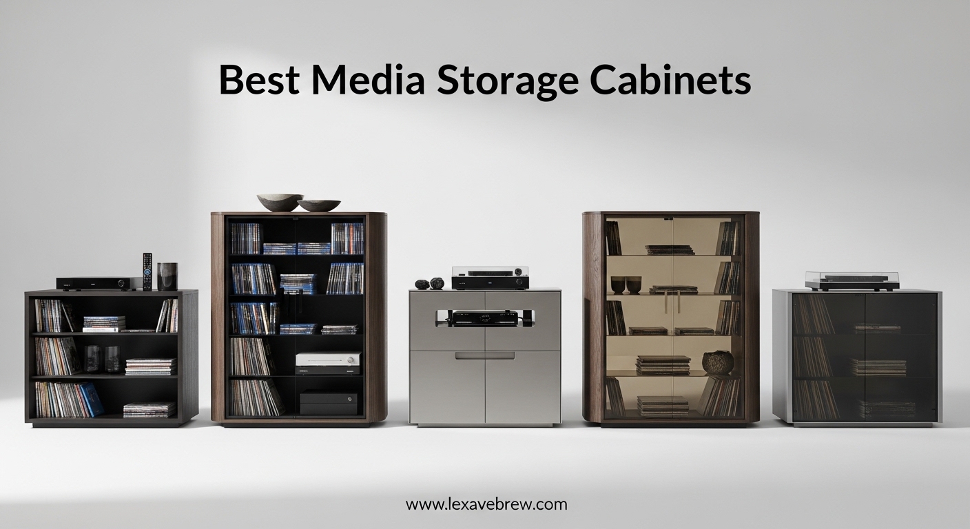 Best Media Storage Cabinets