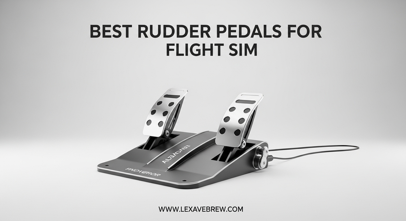 Best Rudder Pedals for Flight Sim