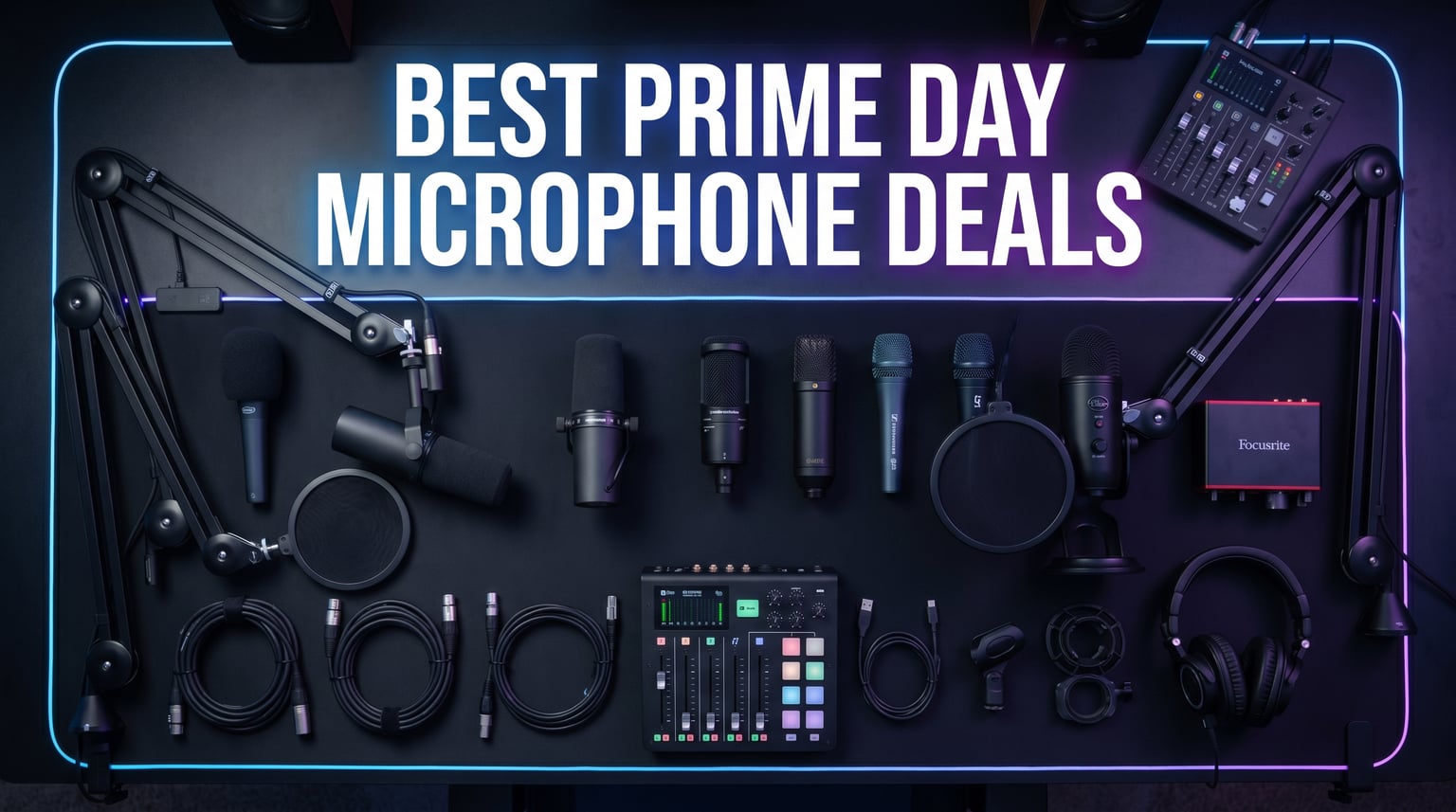 Best Amazon Prime Day Microphone Deals 2026