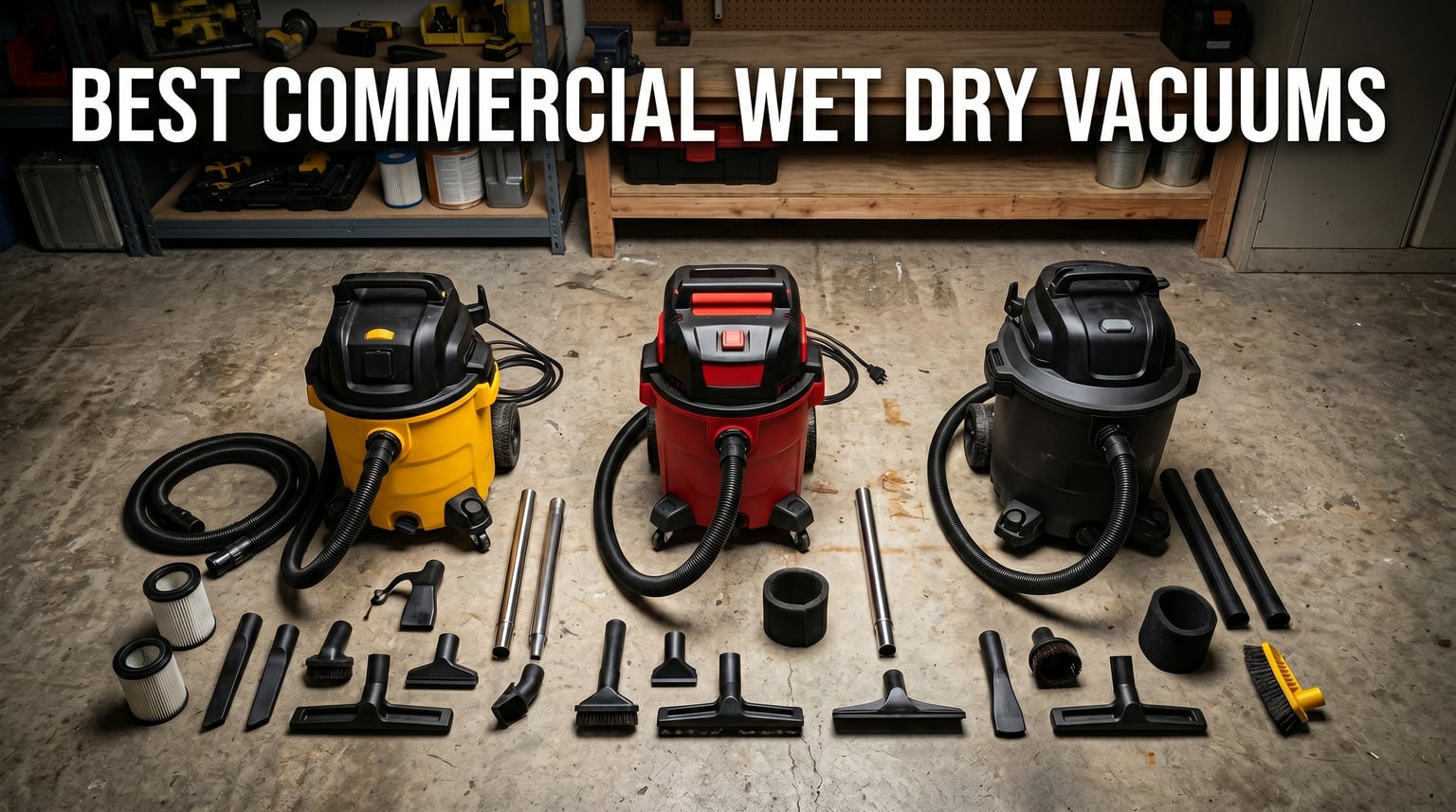Best Commercial Wet Dry Vacuums