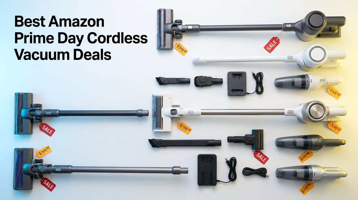 Best Amazon Prime Day Cordless Vacuum Deals 2026