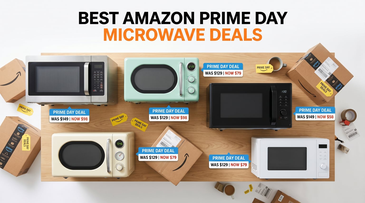 Best Amazon Prime Day Microwave Deals 2026