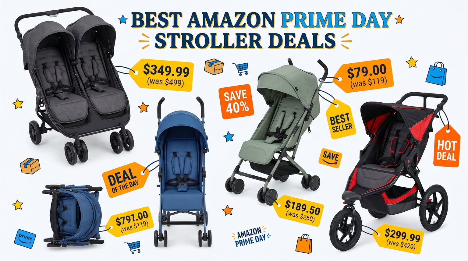 Best Amazon Prime Day Stroller Deals 2026
